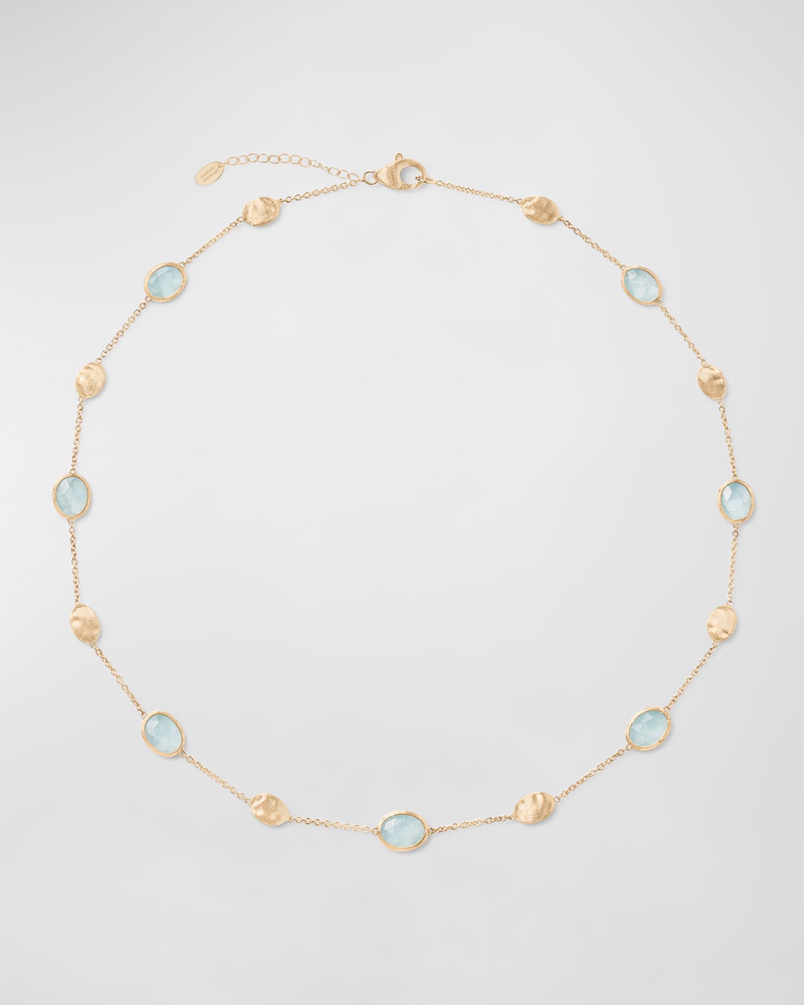 18K Siviglia Aquamarine Necklace 0