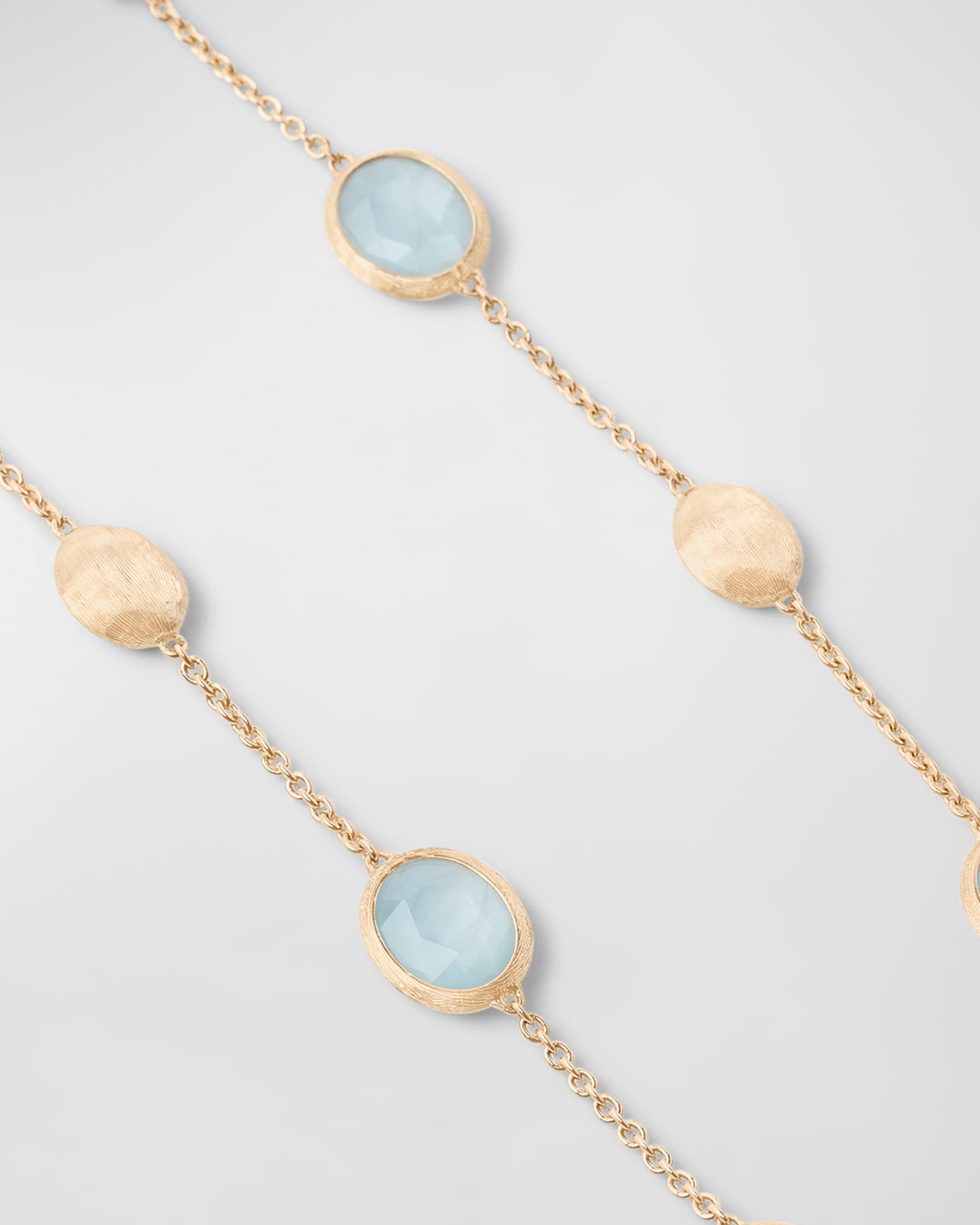 18K Siviglia Aquamarine Necklace 1