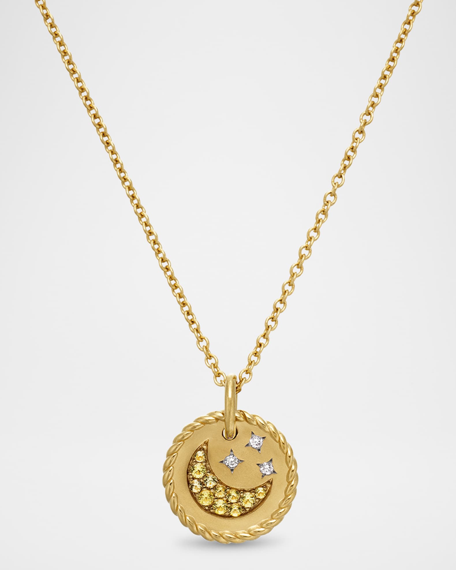 David yurman sale moon necklace