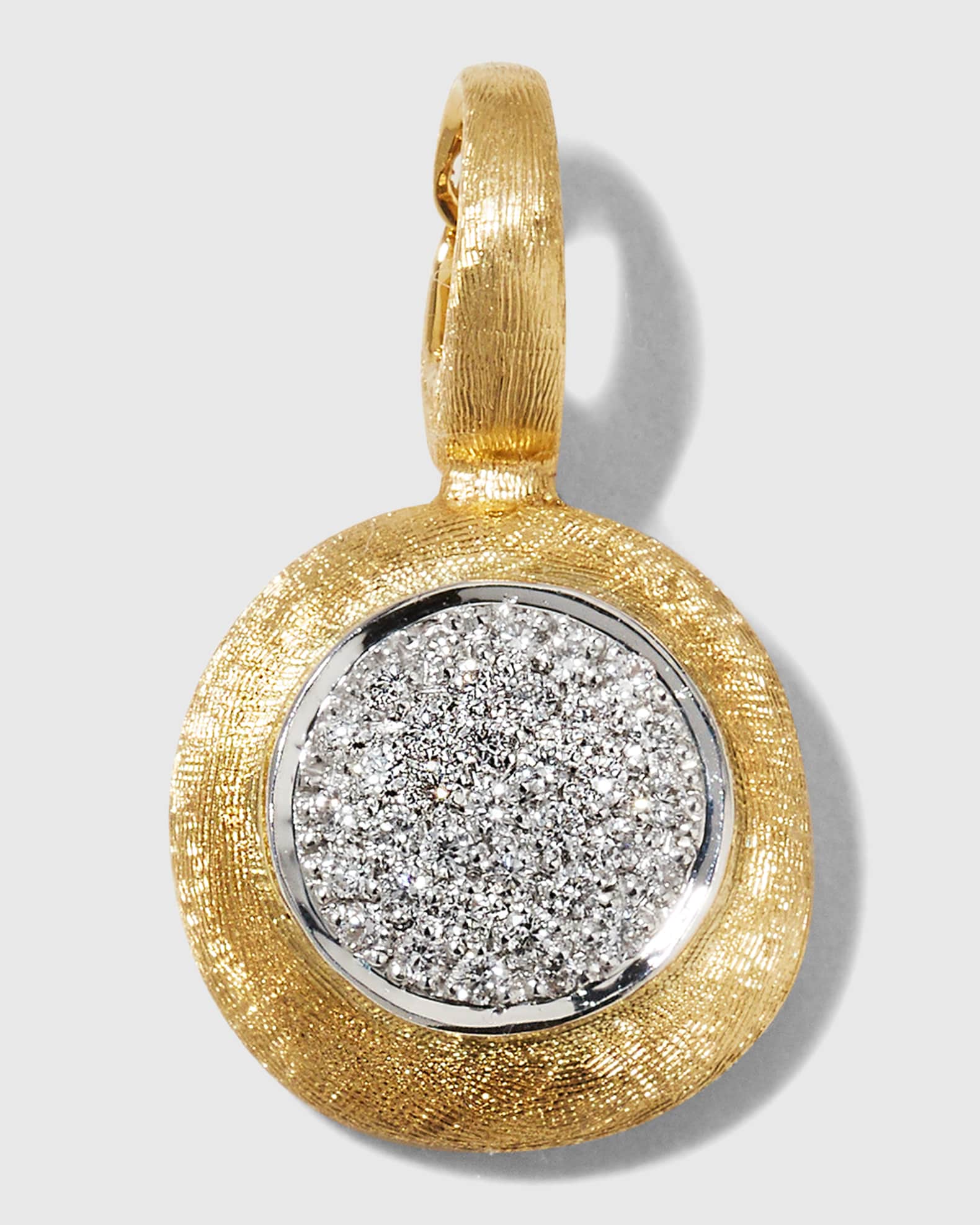 18k Jaipur Small Pendant with Pave Diamonds 0