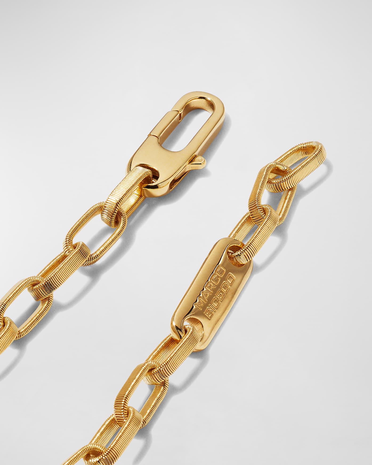 Uomo 18K Yellow Gold Bracelet with Diamonds 1