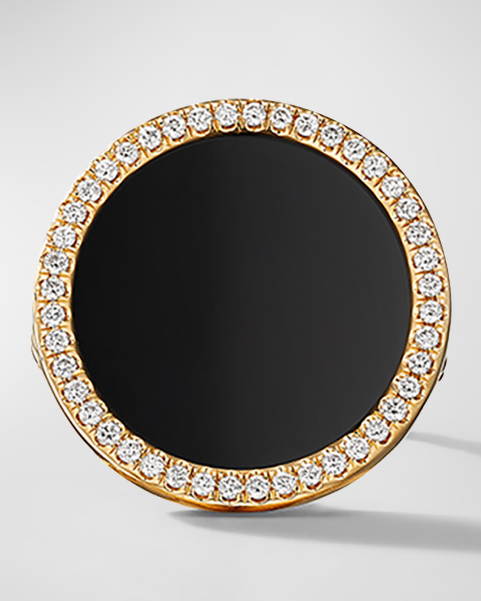 DY Elements Ring with Gemstone and Diamonds in 18K Gold | Neiman Marcus