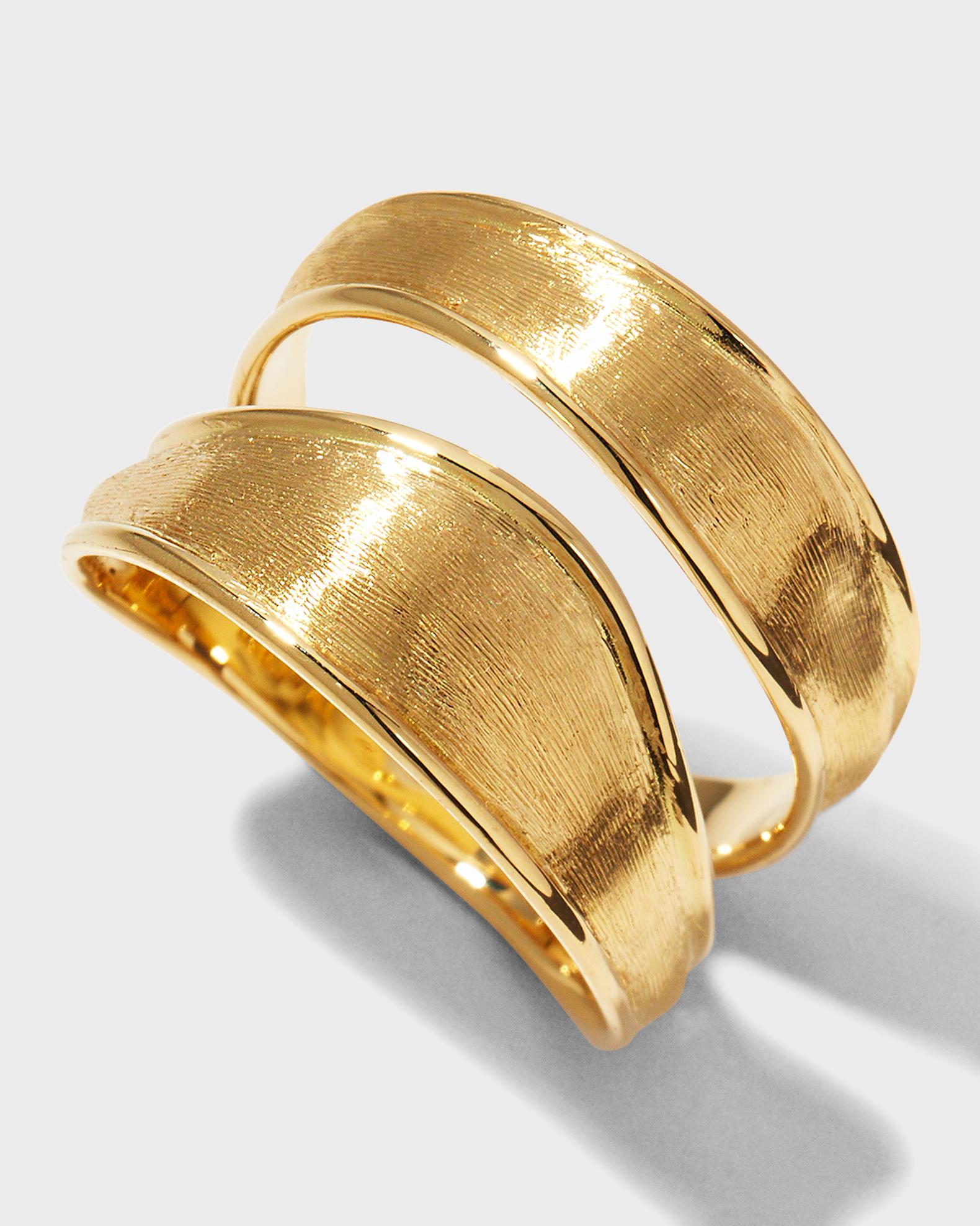 Marco Bicego 18K Lunaria Yellow Gold Split Ring Size 7 | Neiman Marcus
