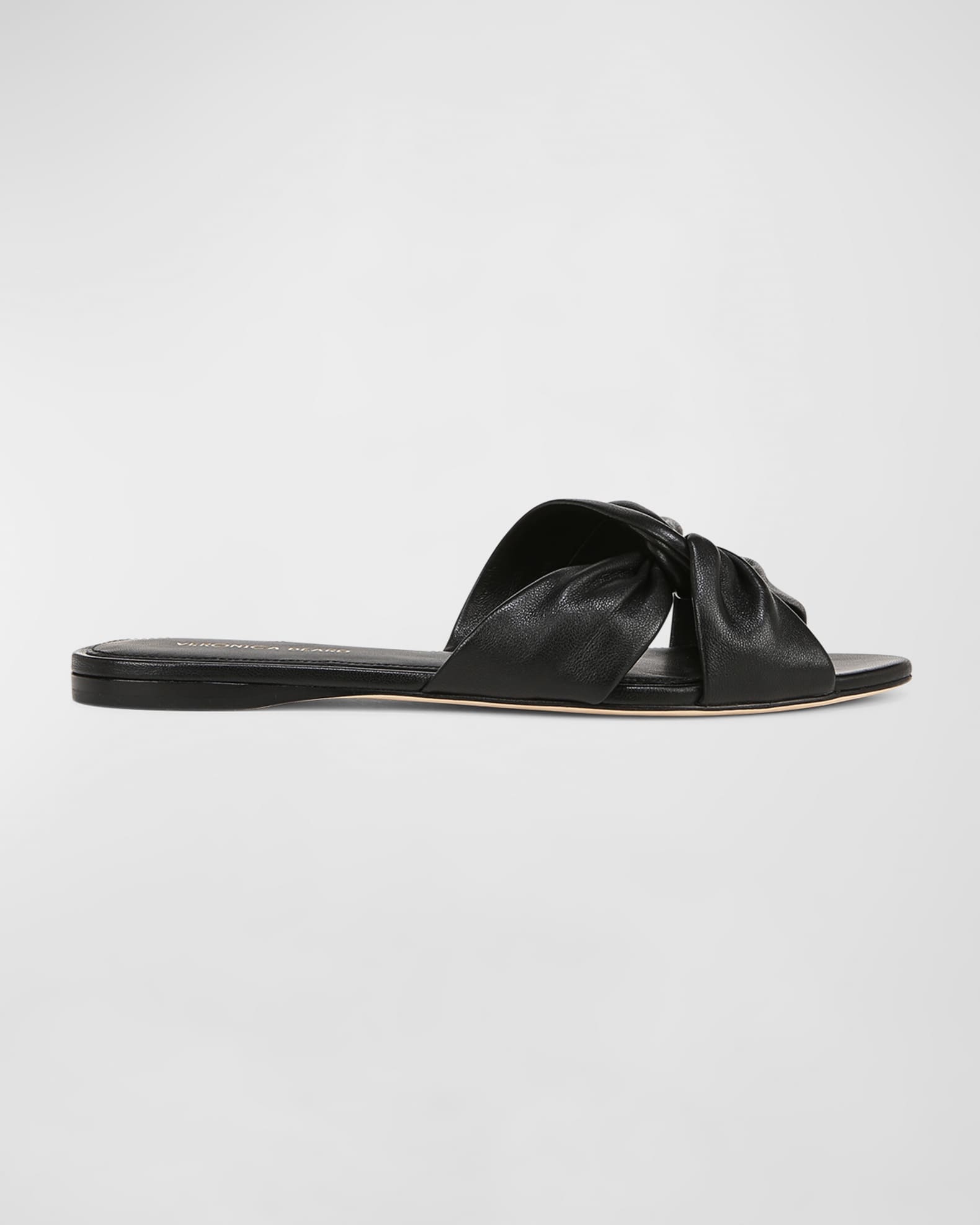 10mm Eleanor Leather Slide Sandals
