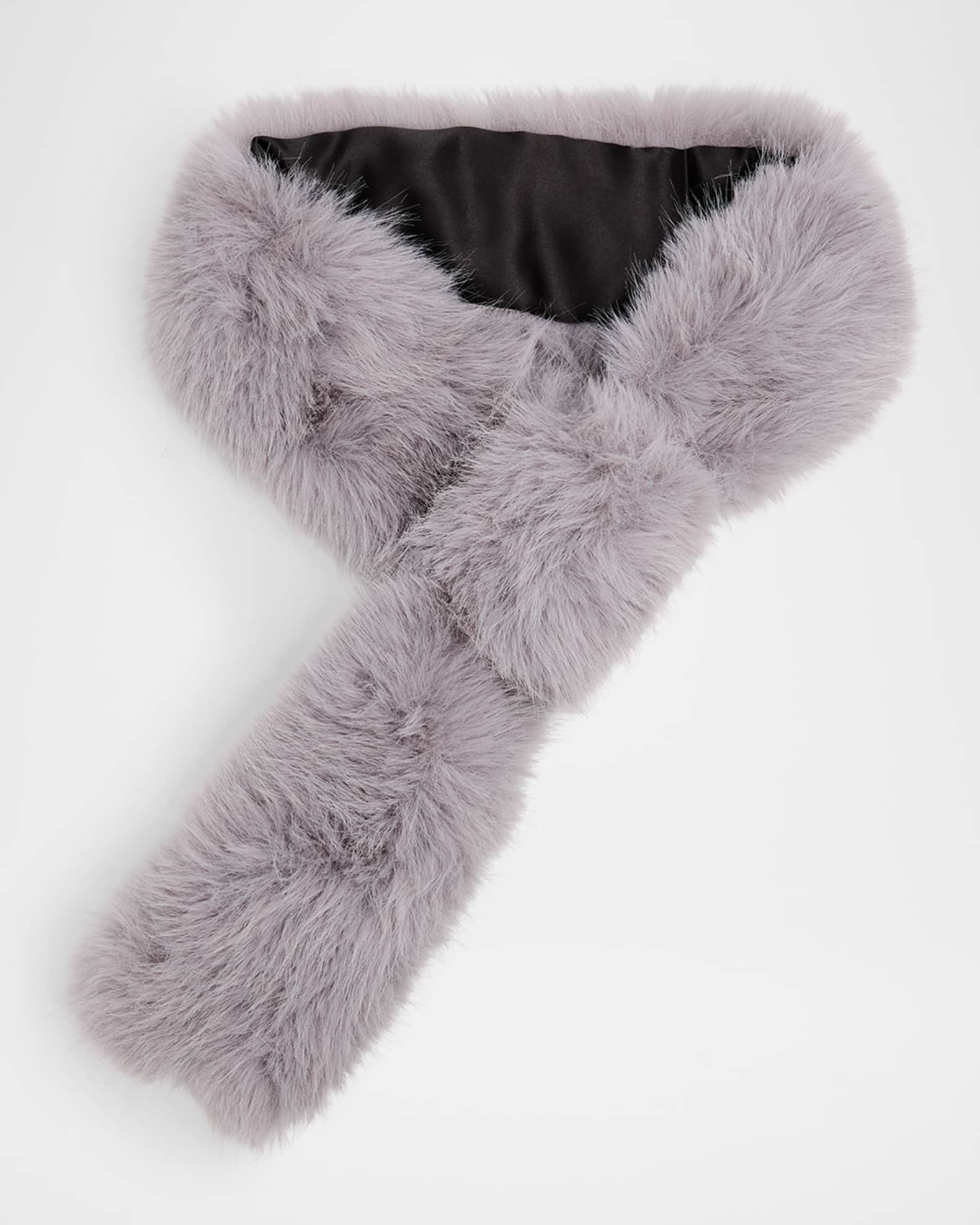 Faux Fur Pull-Through Scarf  0
