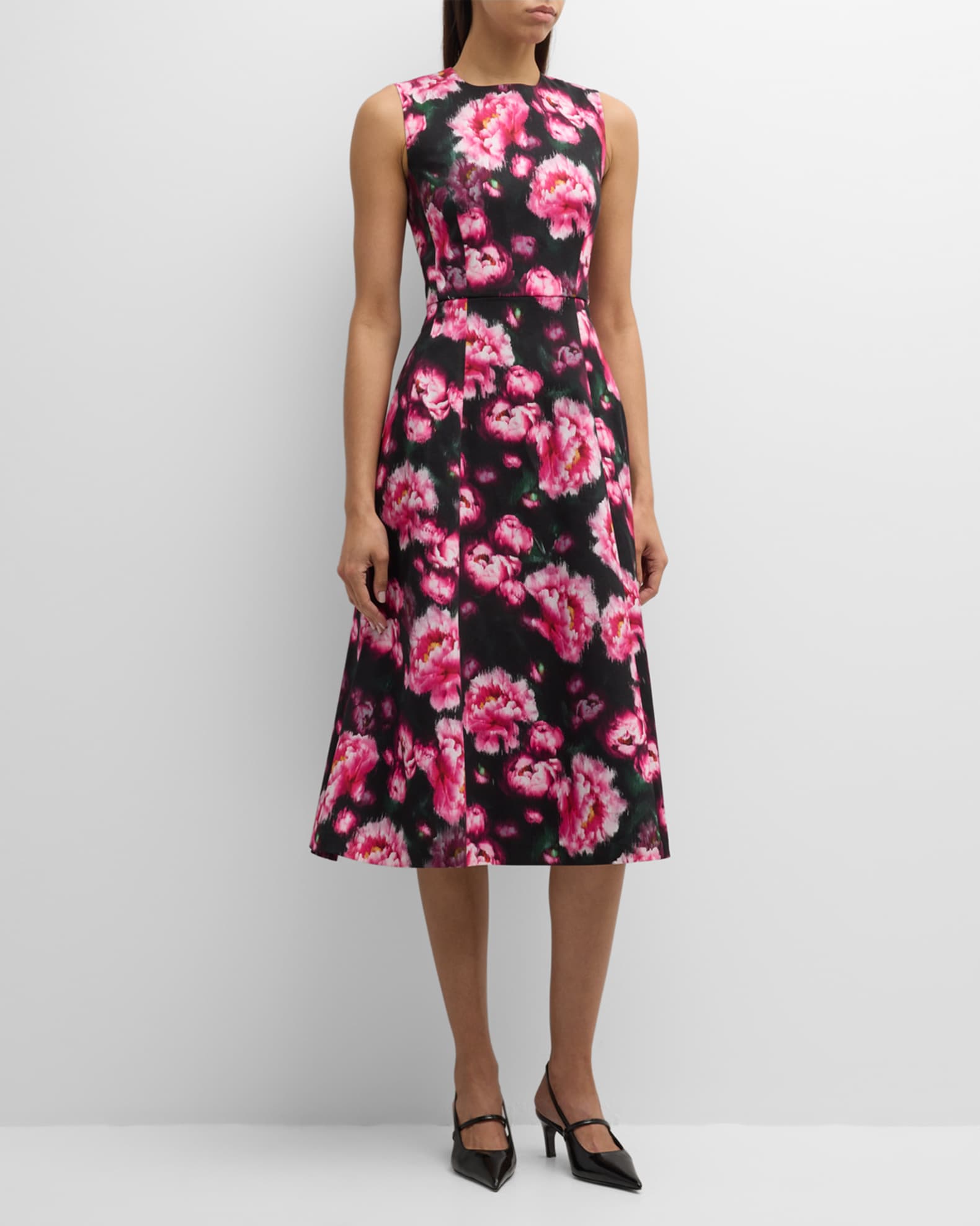 Eloise print mesh dress online