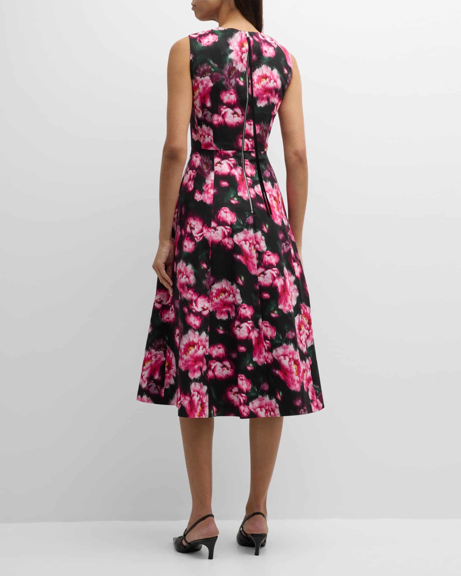 Eloise print mesh dress hot sale