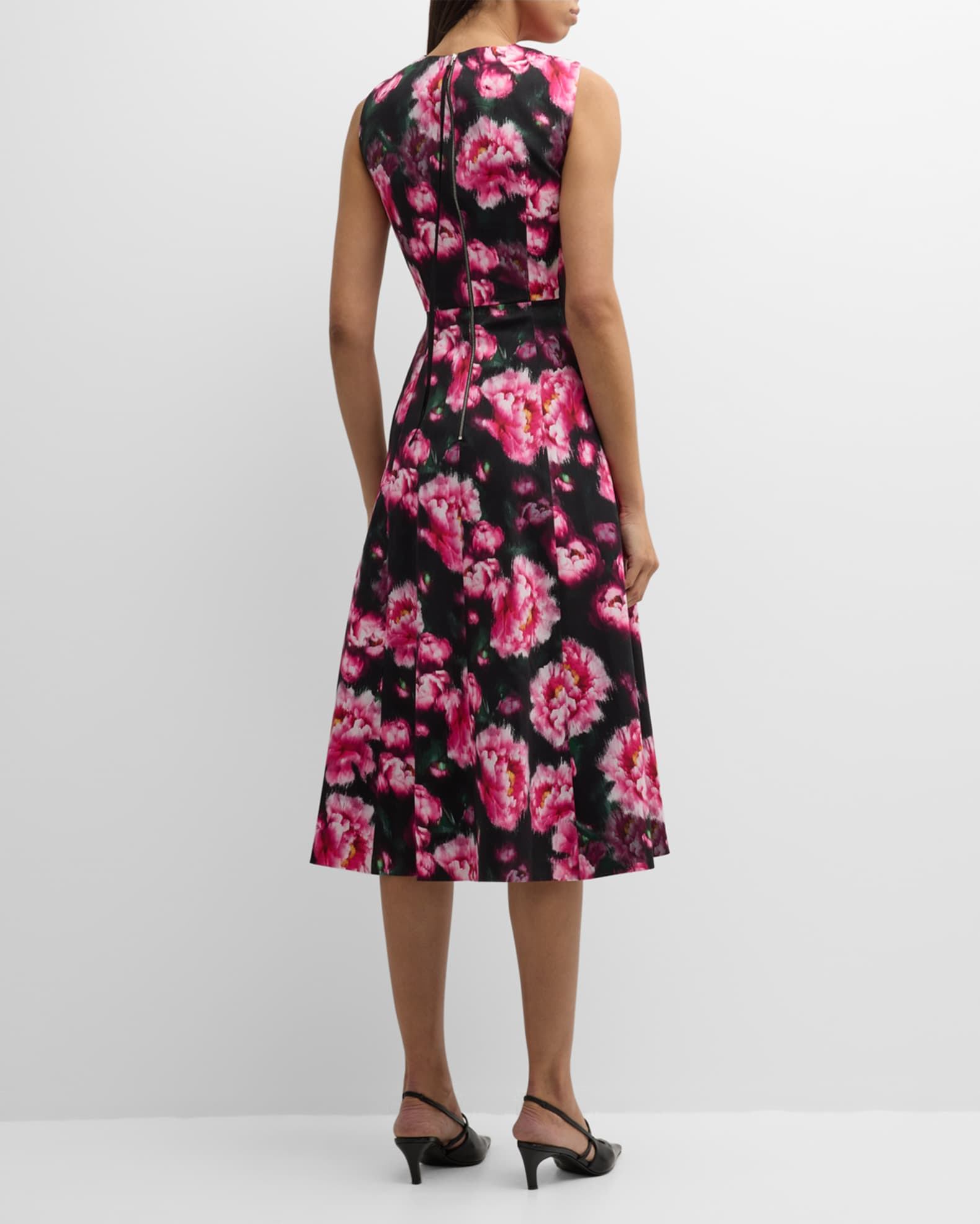 Eloise print mesh dress hot sale