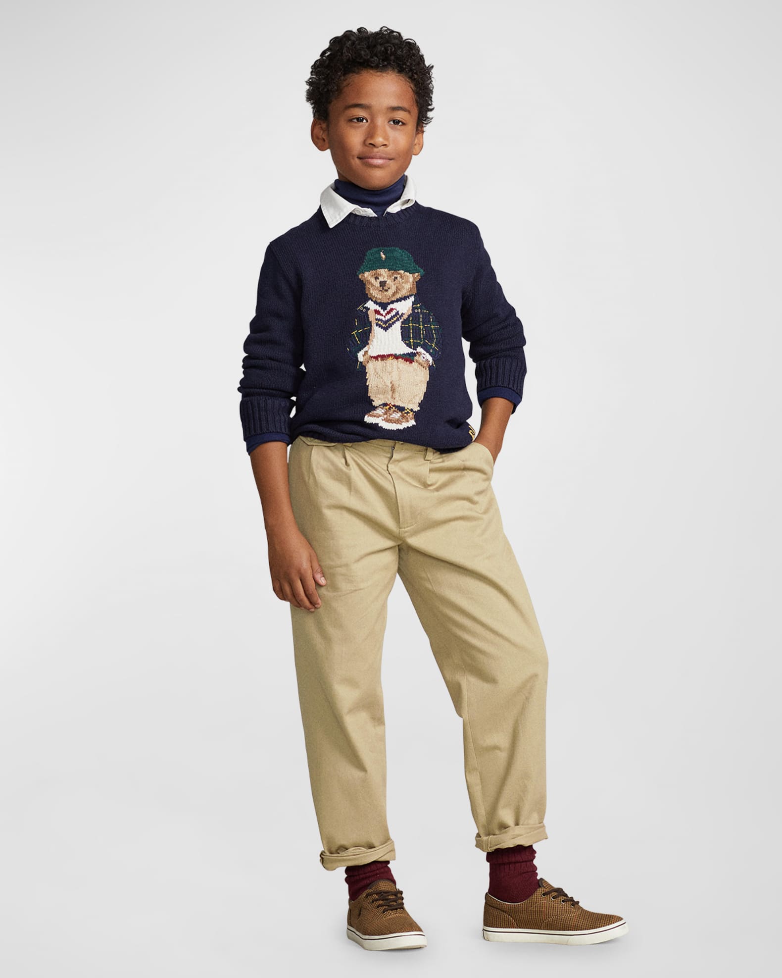 Ralph lauren boys chinos discount