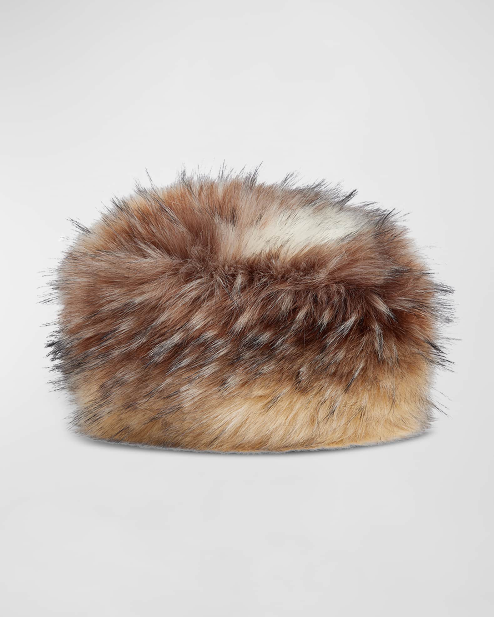 Fabulous-Furs Donna Salyers Fox Faux Fur Russian Style Hat