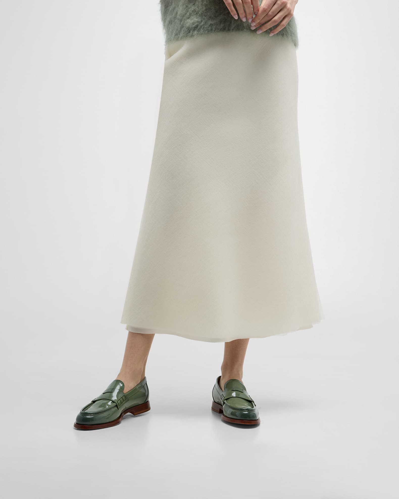 Airglow Patent Penny Loafers 1