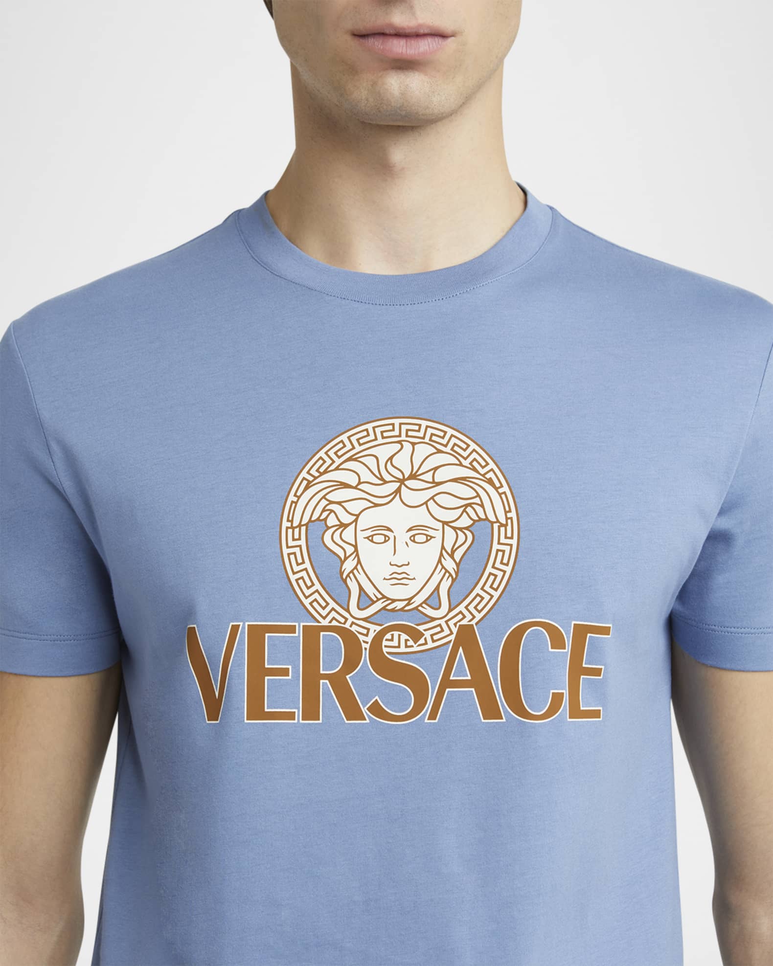 お歳暮 時期 Medusa Men's Versace Logo Marcus Neiman | T-Shirt トップス