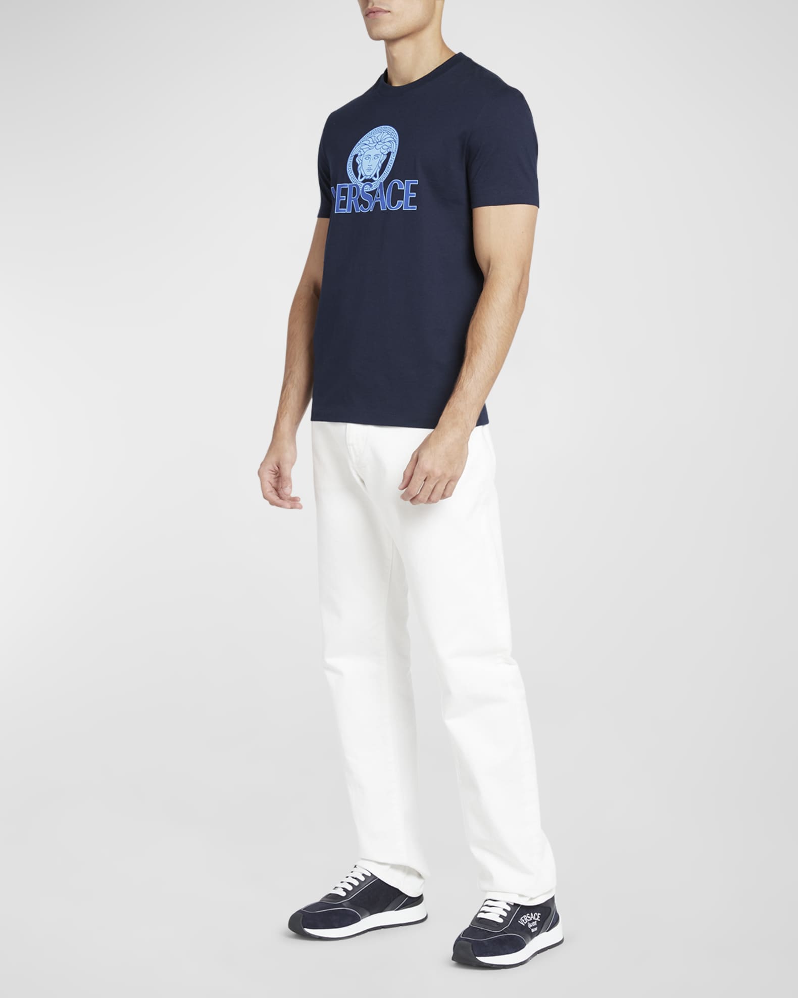 Versace medusa t shirt mens hotsell