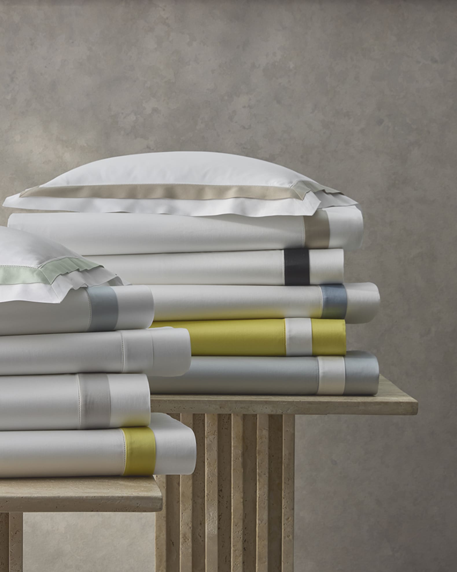 Matouk Ambrose King Flat Sheet Neiman Marcus