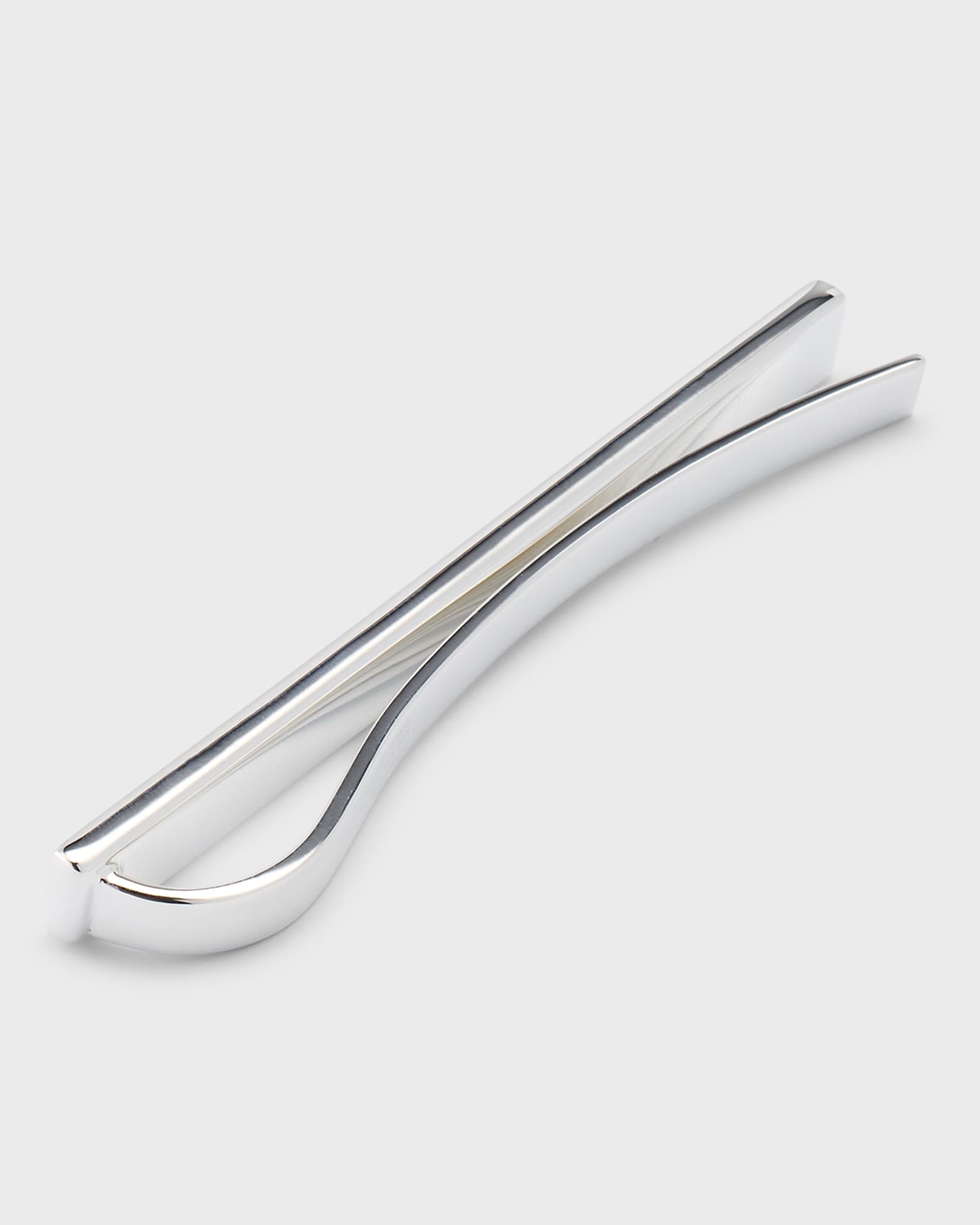Gucci Men's Gucci Tag Tie Bar, 60x60mm Silver | Neiman Marcus