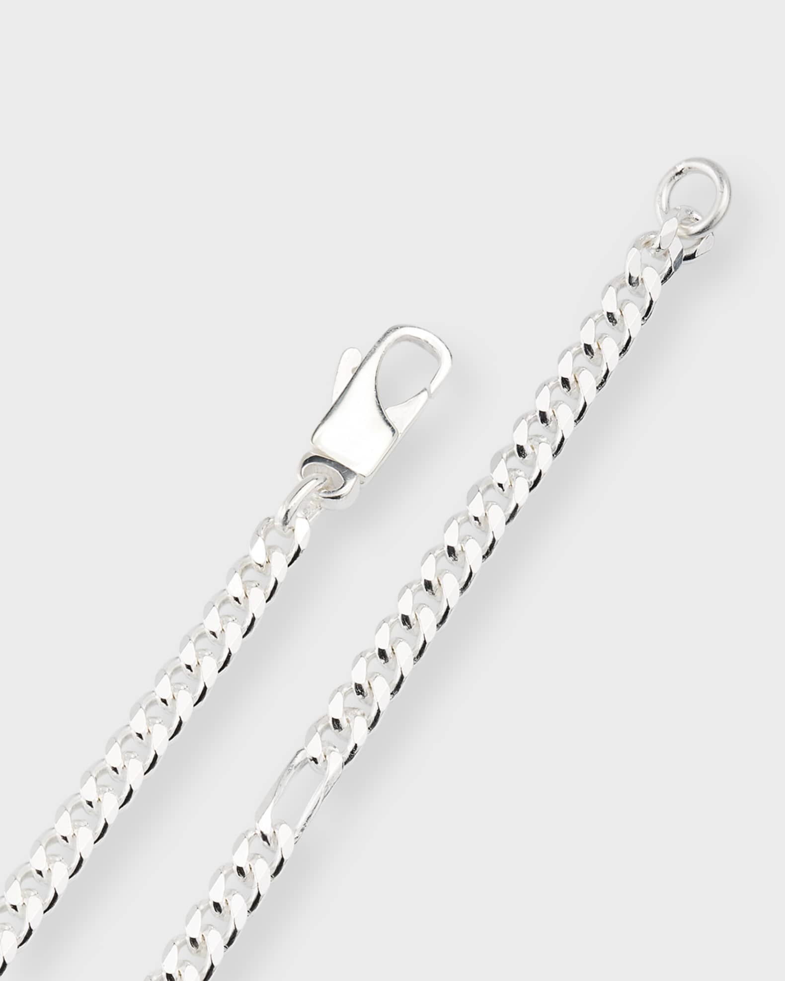 Gucci Men's Gucci Tag Necklace, Silver | Neiman Marcus