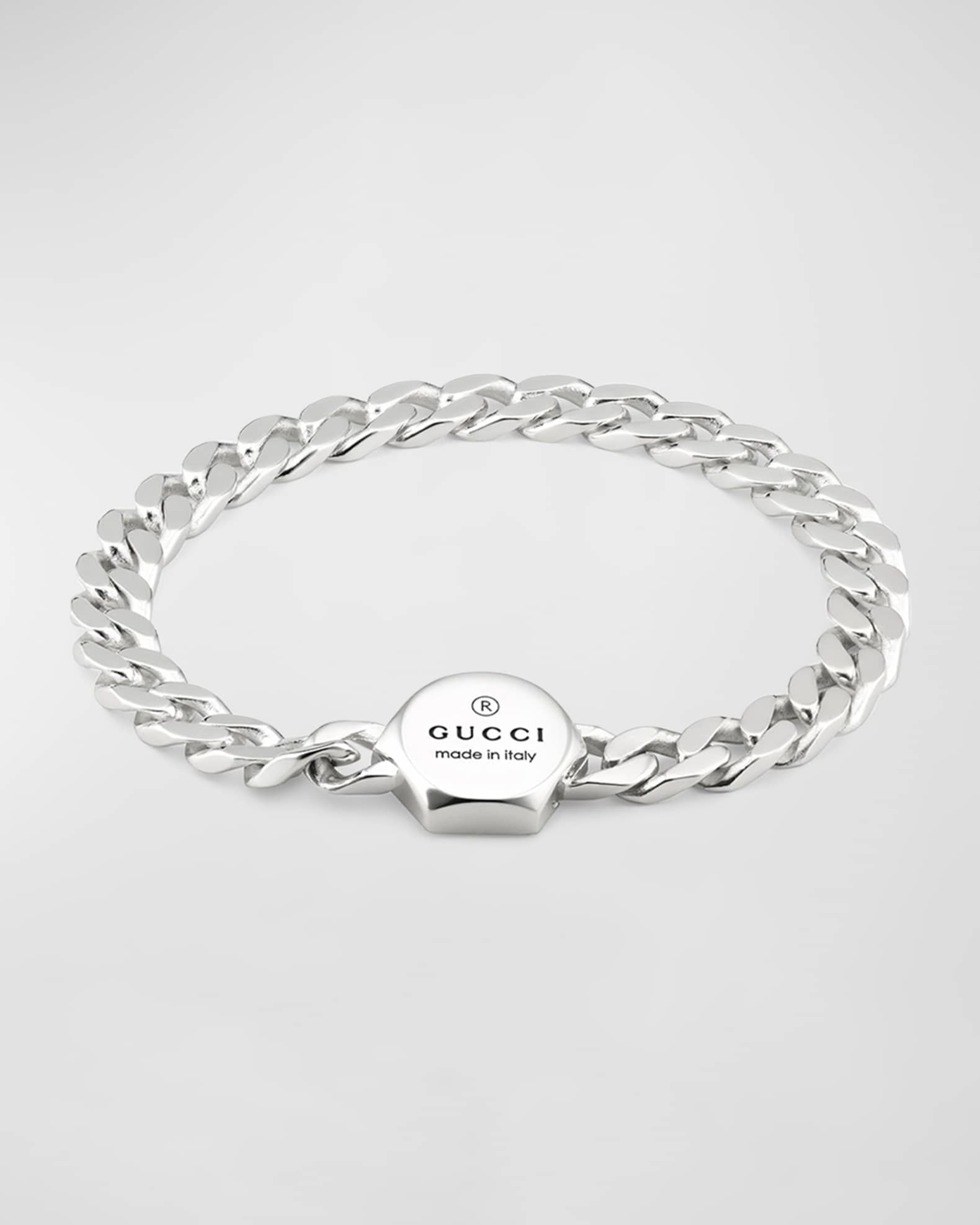 Men's Gucci Trademark Curb Chain Bracelet 0