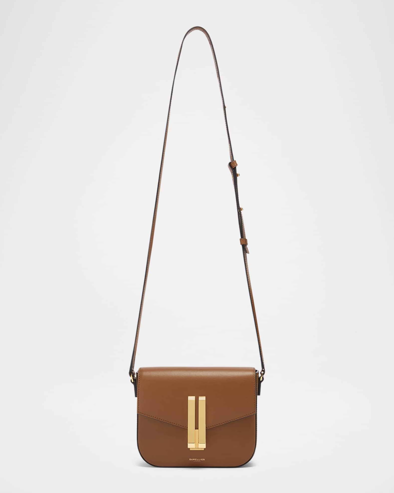 DeMellier The Small Vancouver Leather Crossbody Bag | Neiman