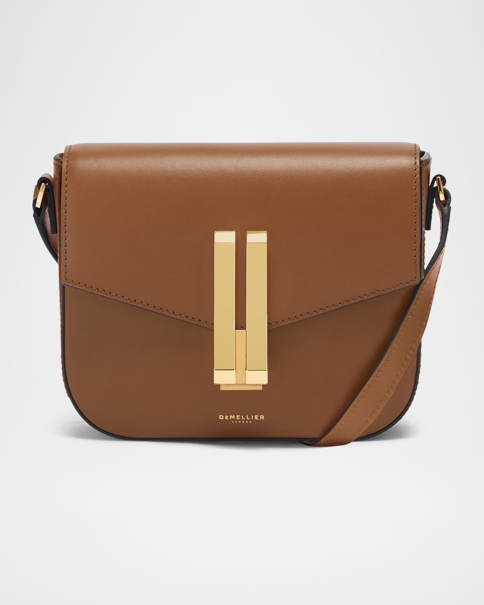 The Small Vancouver Leather Crossbody Bag 0