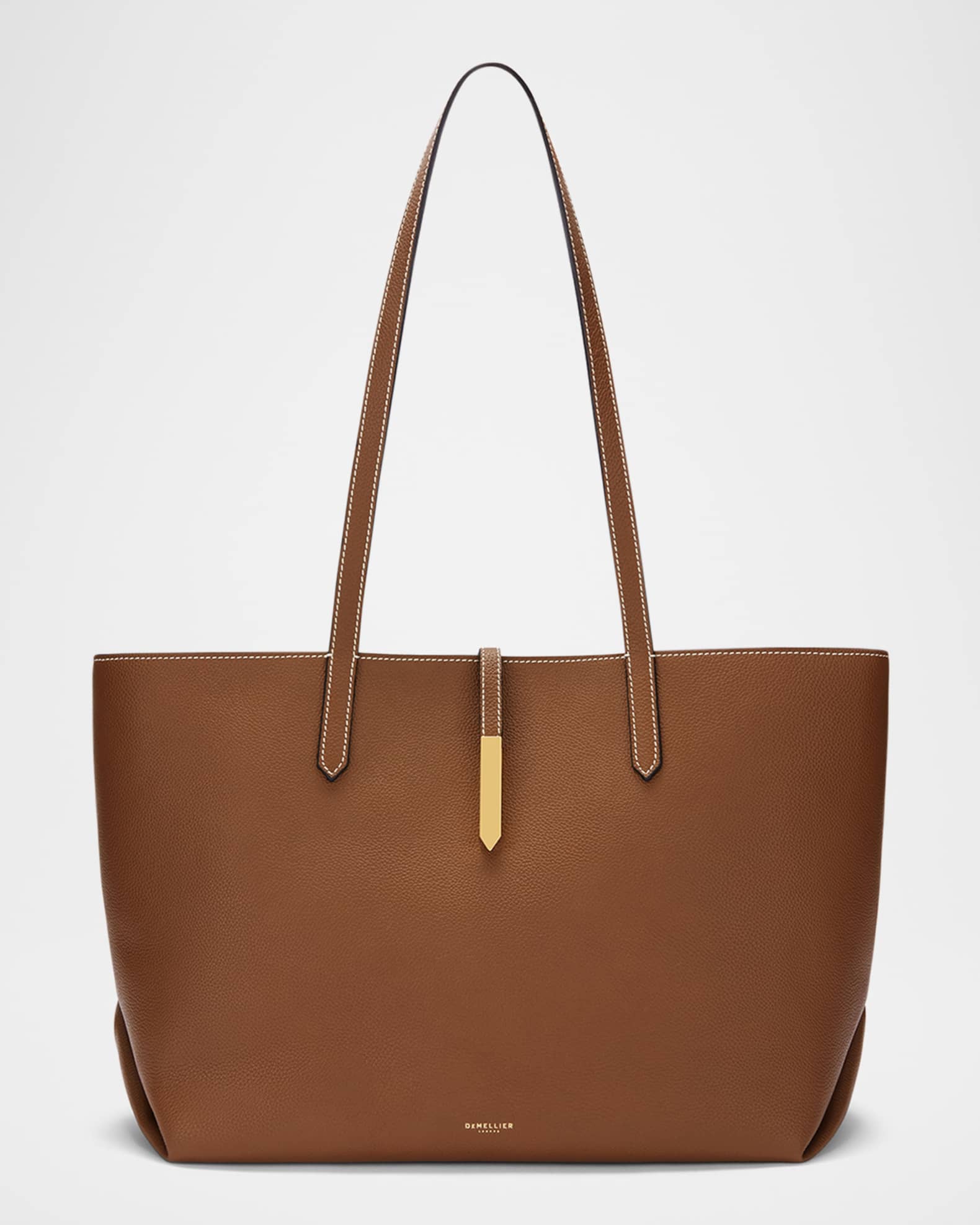 Demellier New York Leather Tote Bag