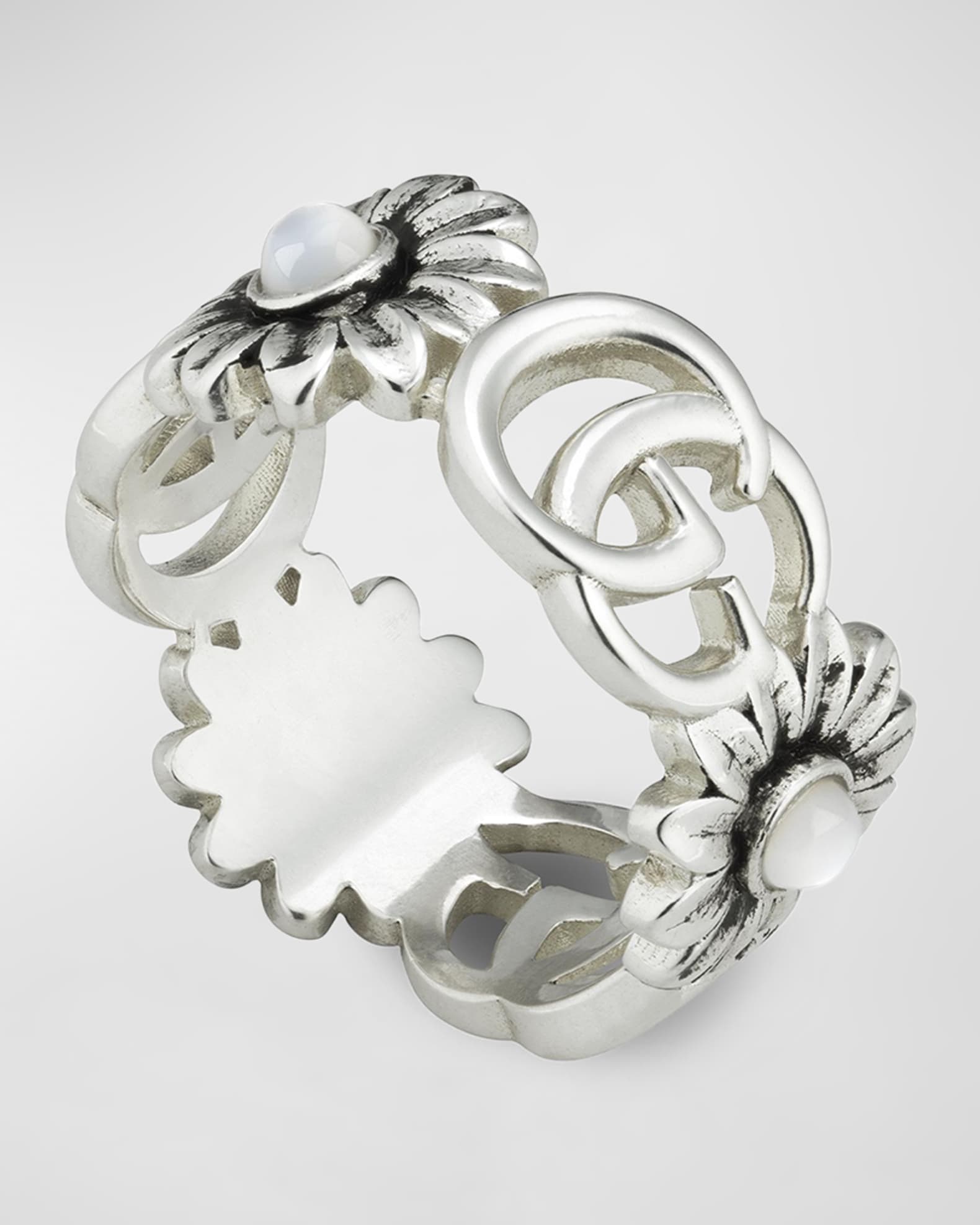 Gucci double g flower ring new arrivals