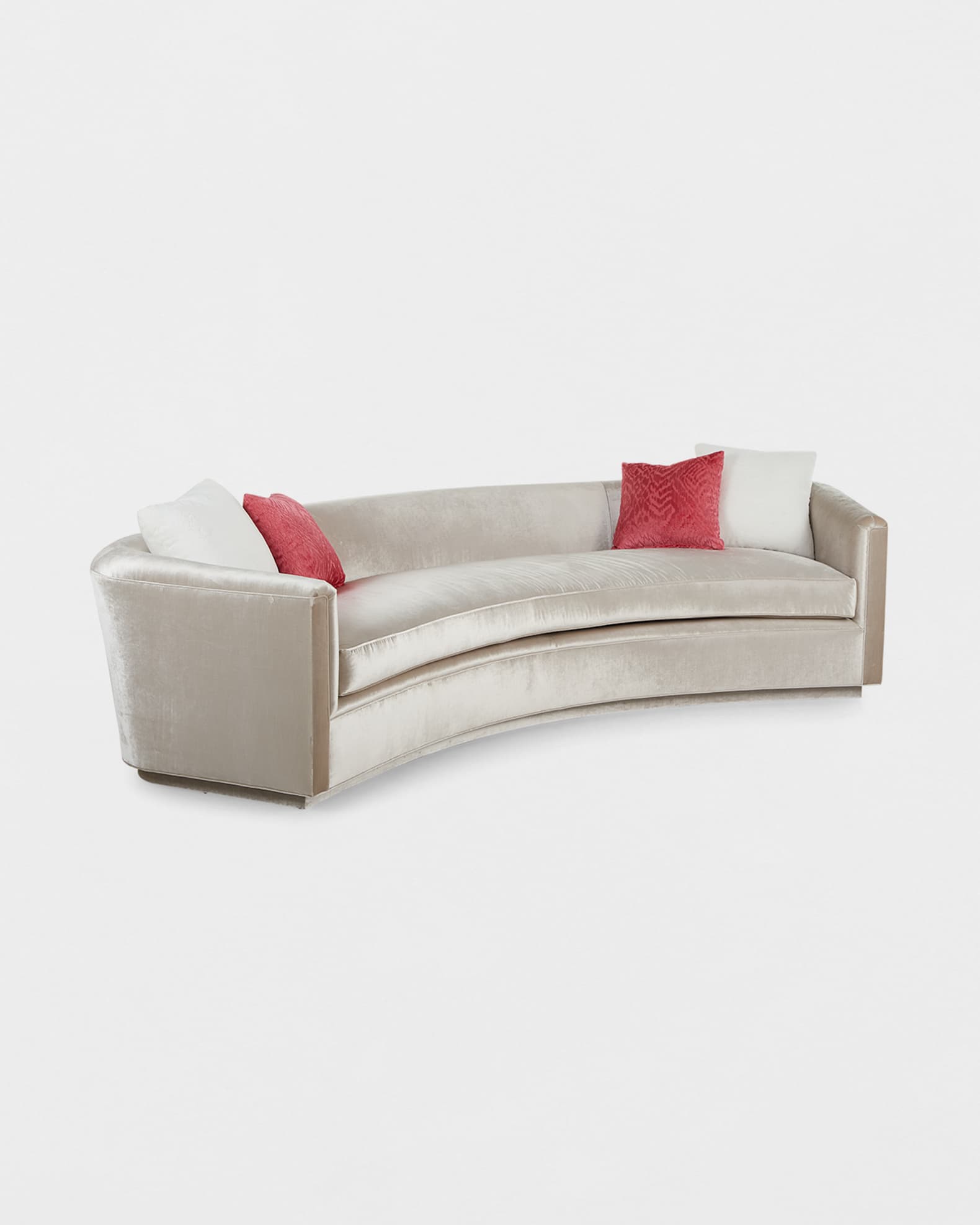 Millie Velvet Sofa - 126.5" 1