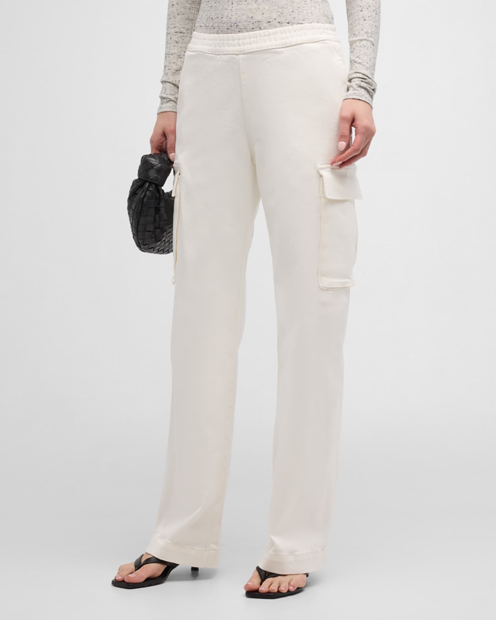 Enza Costa Soft Touch Cargo Pants Neiman Marcus