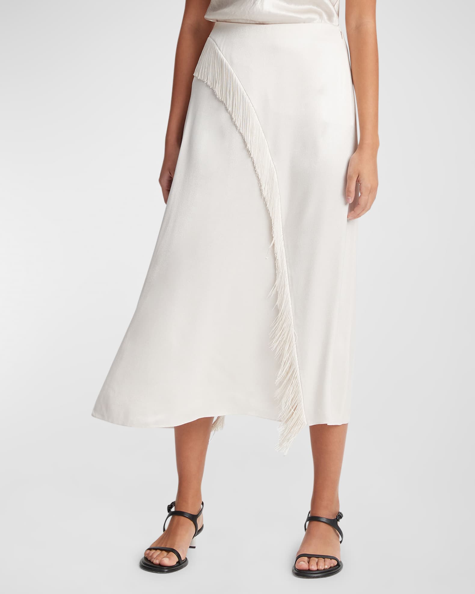 Vince new arrivals asymmetric skirt