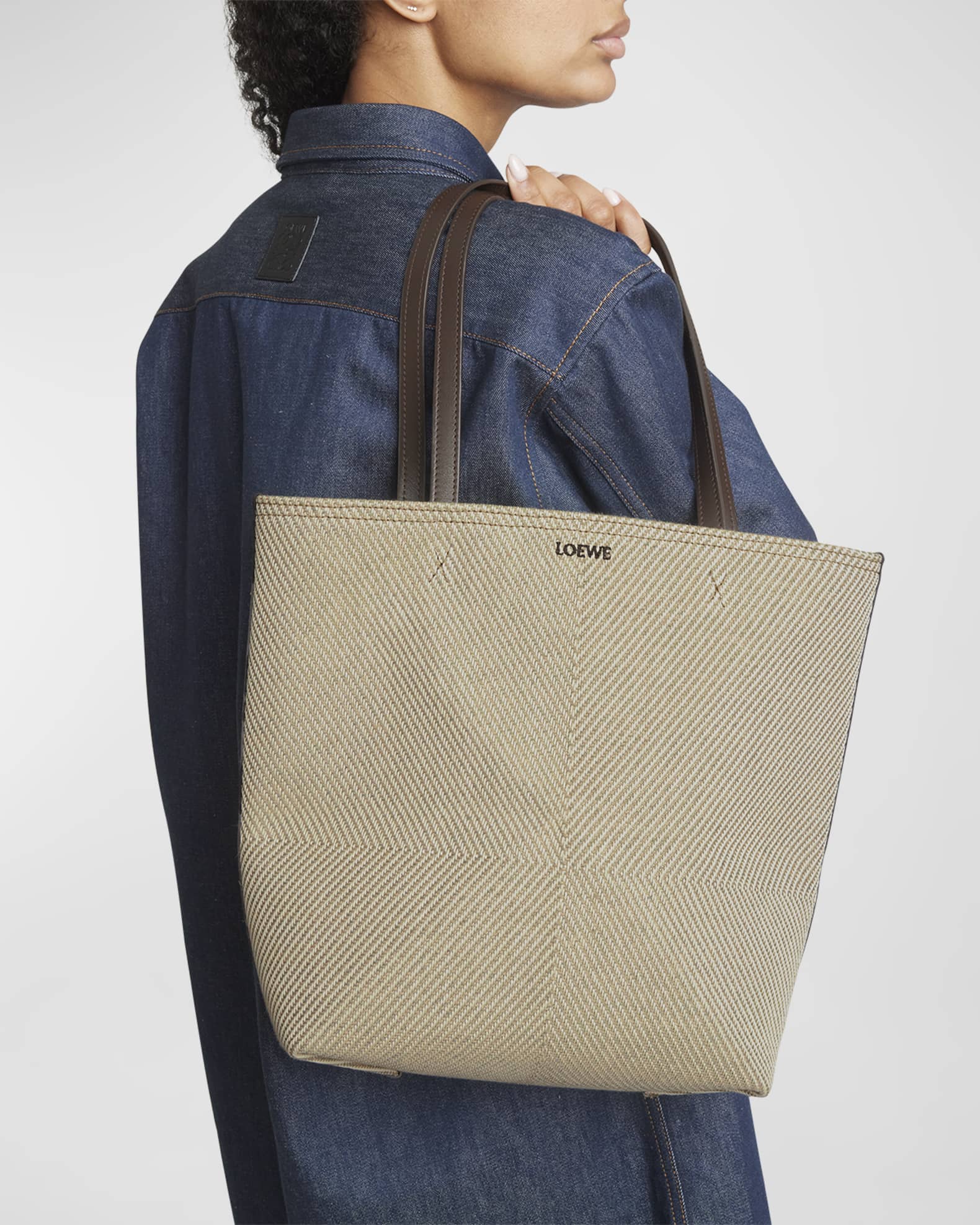 Loewe canvas bag online