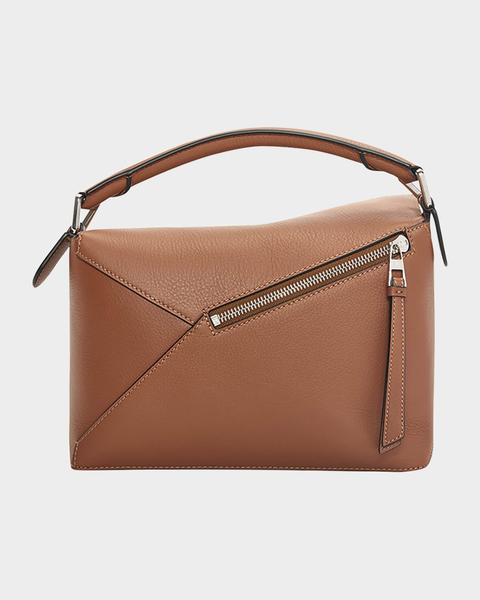 Loewe Puzzle Edge Small Top-Handle Bag in Leather | Neiman