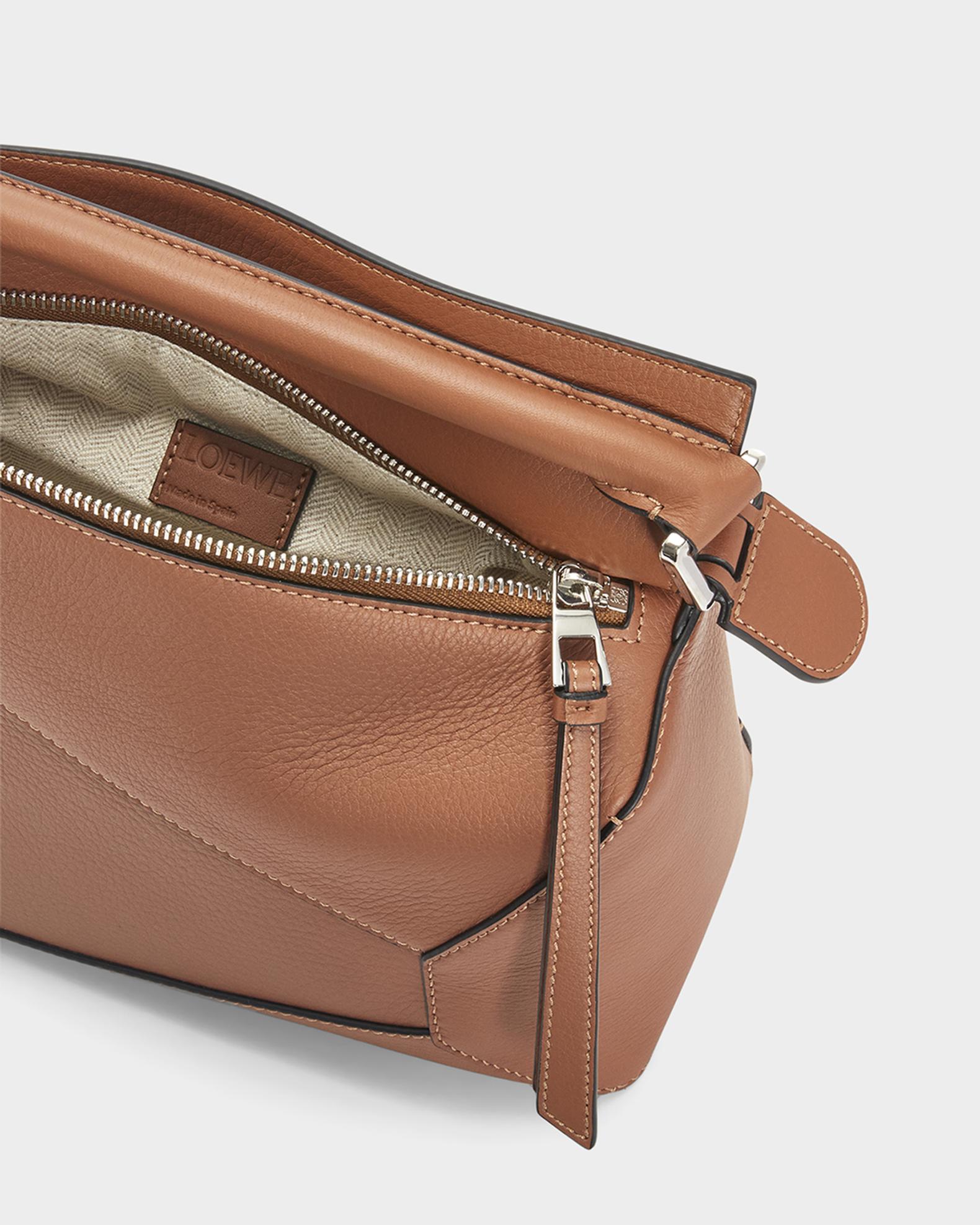 LOEWE Puzzle Edge Small Top-Handle Bag in Leather | Neiman Marcus