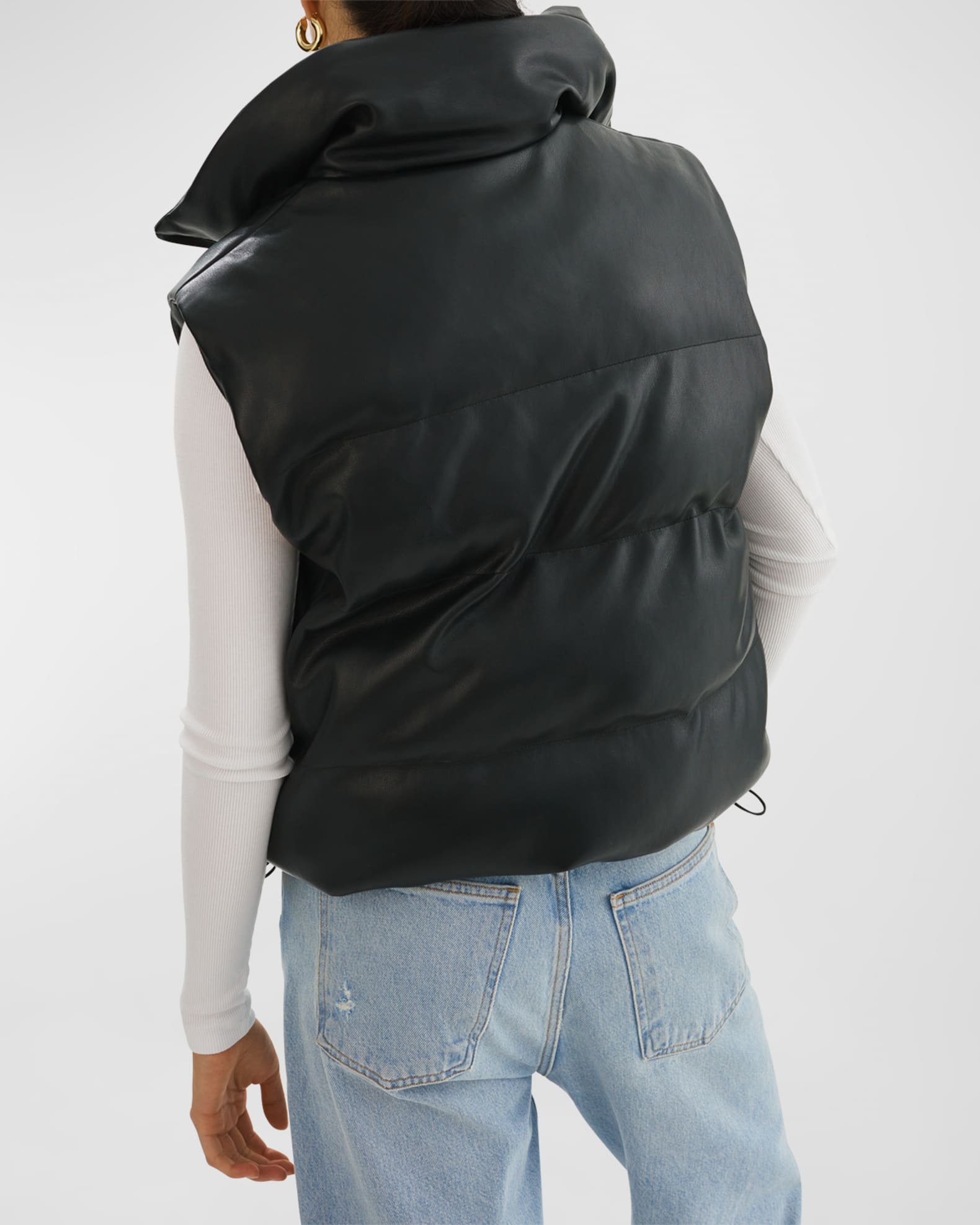 Calfskin cutaway vest online