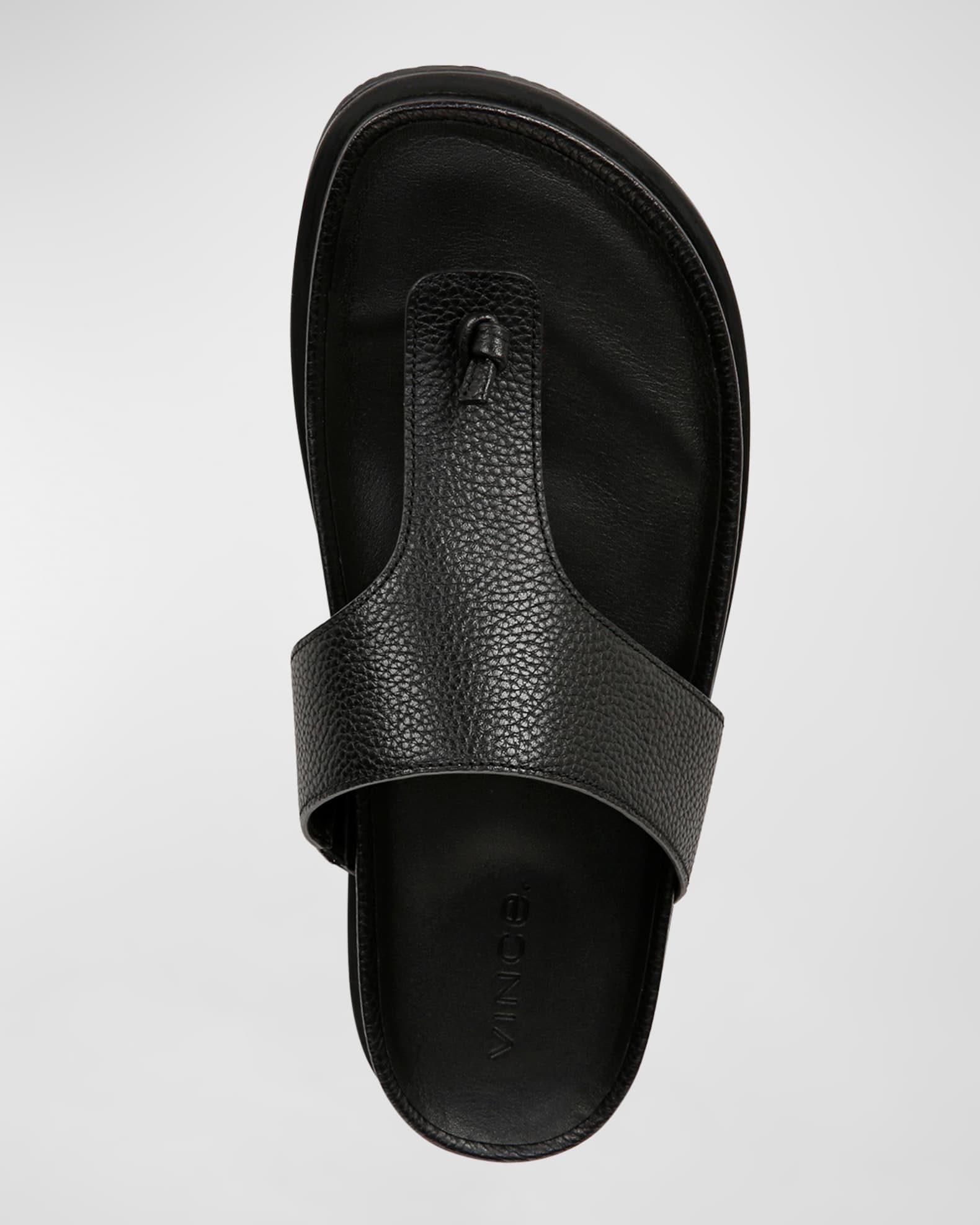 mens thong leather sandals
