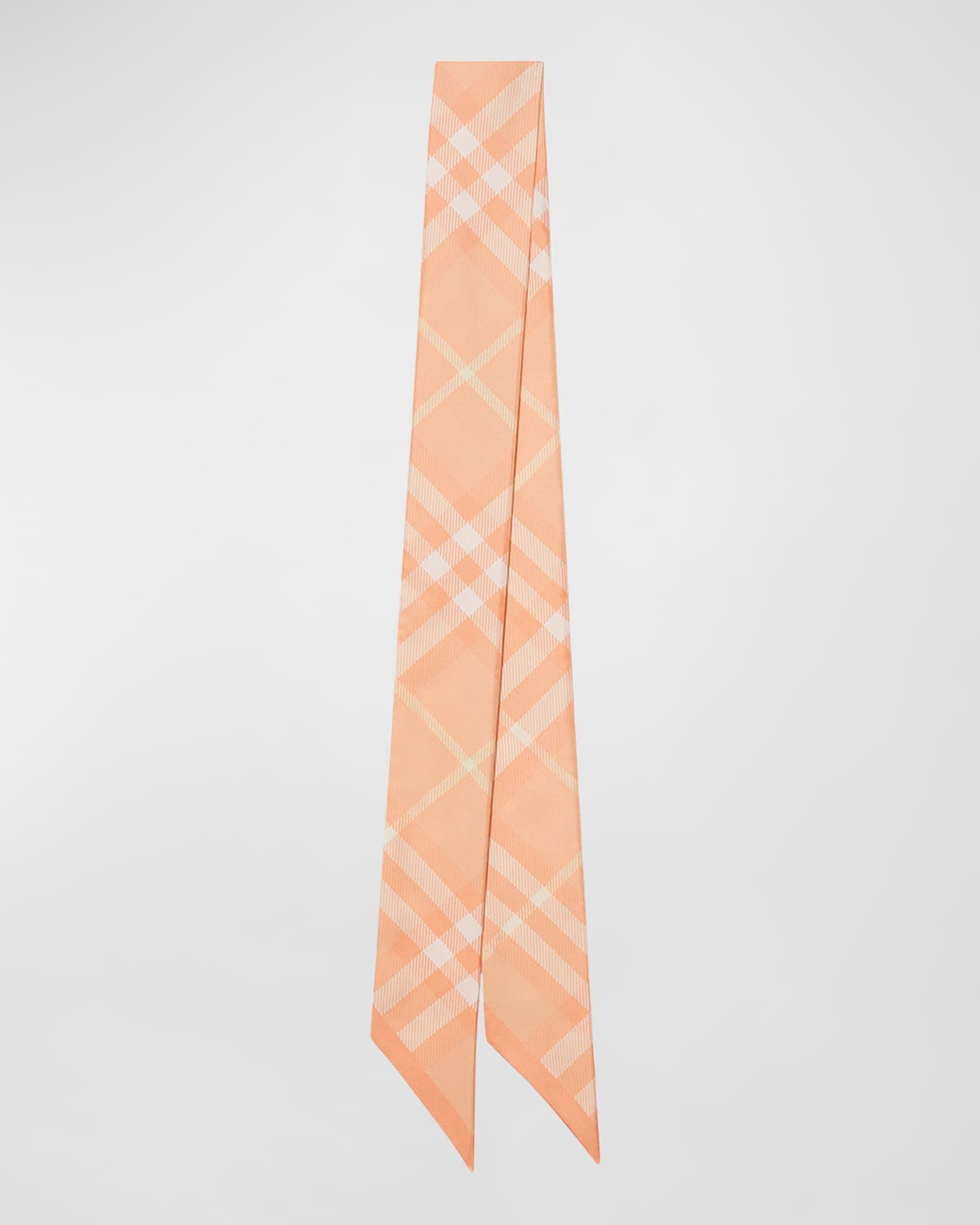 Burberry skinny silk scarf online