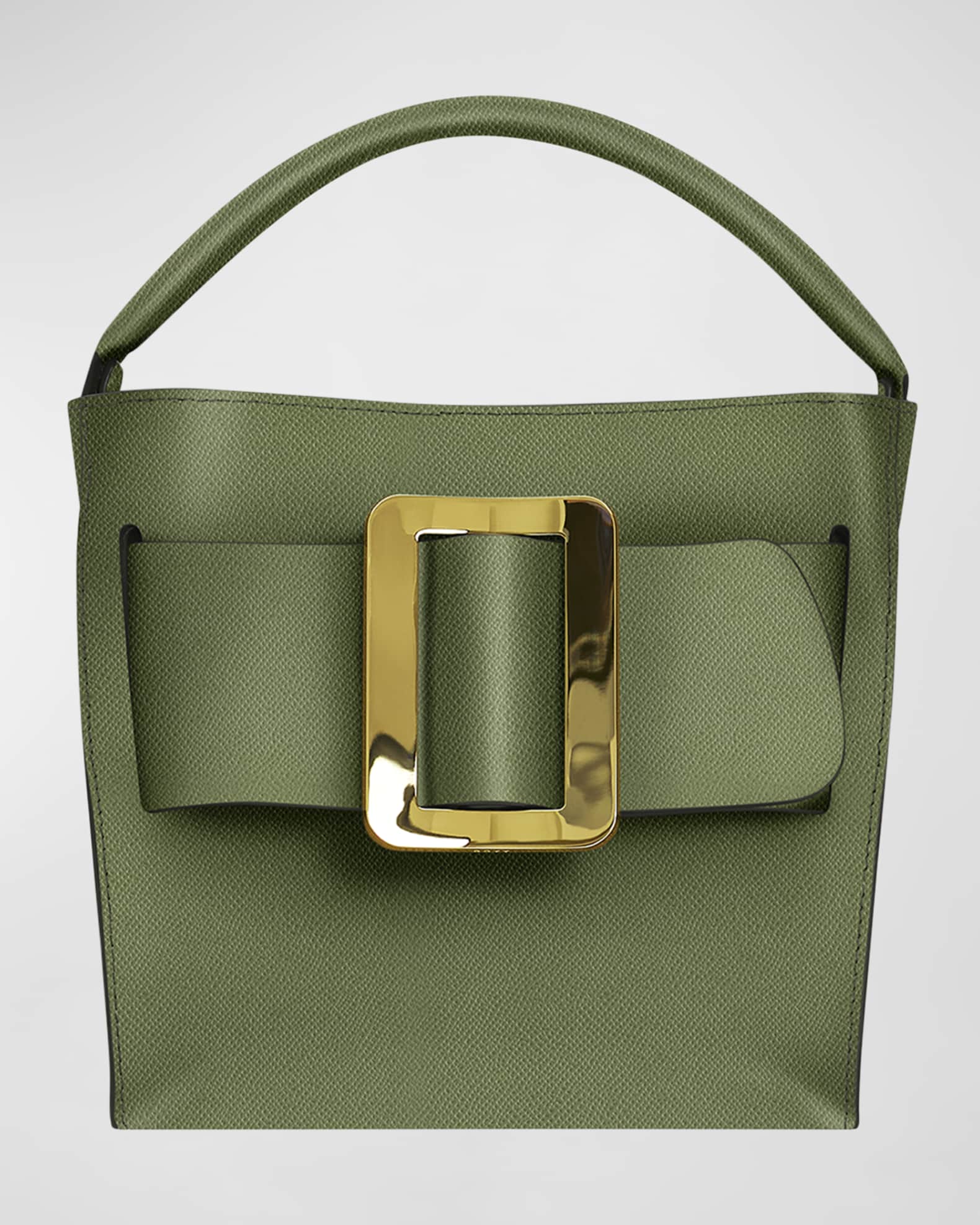 Boyy Devon 21 Buckle Leather Shoulder Bag Neiman Marcus