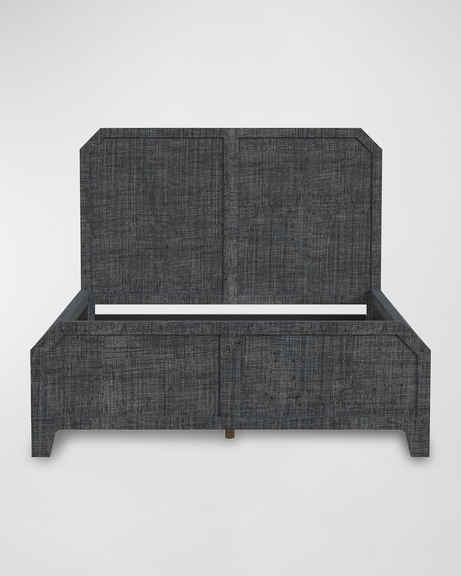 Butler Specialty Co Helena Raffia Queen Panel Bed | Neiman Marcus