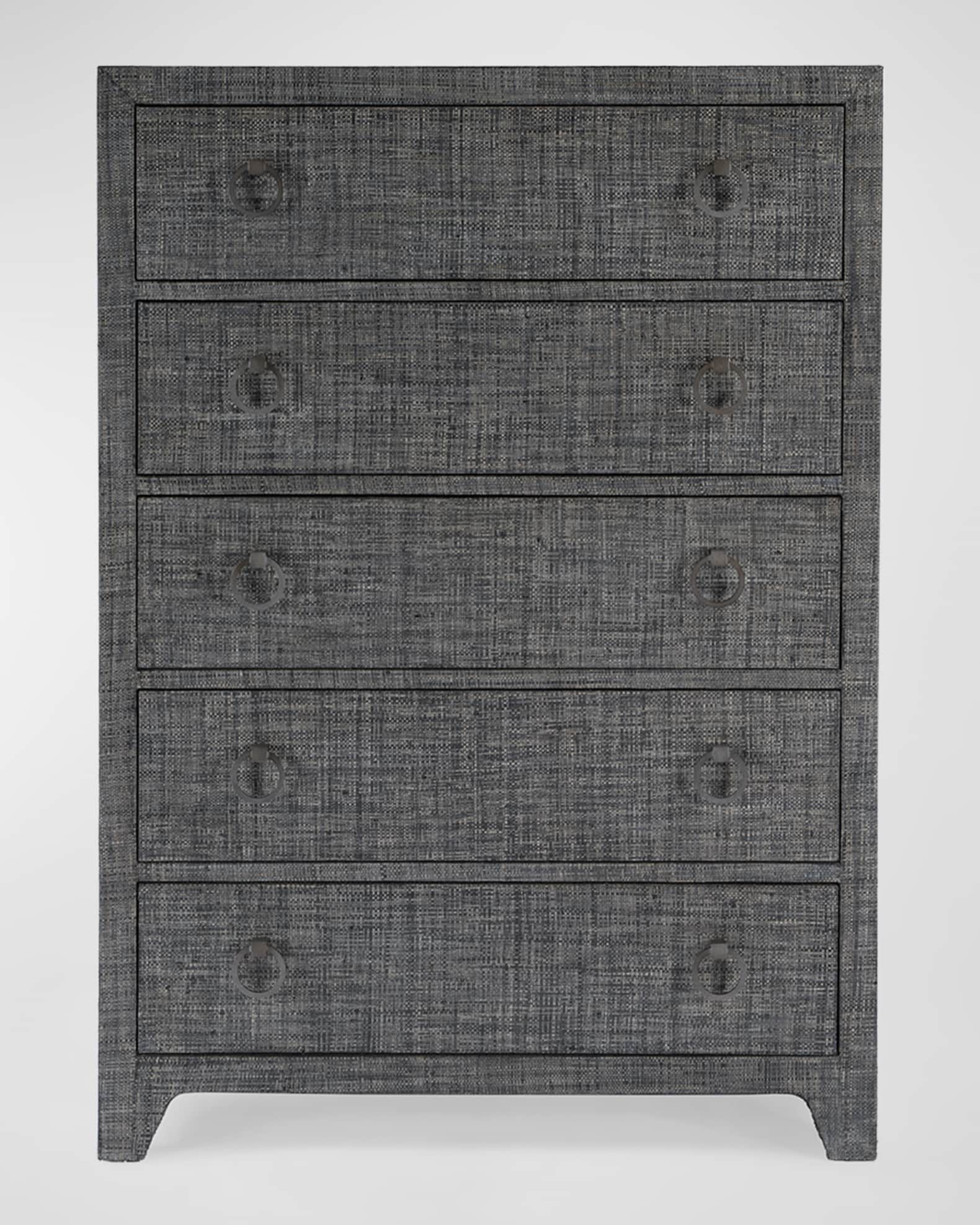 Butler Specialty Co Helena Raffia 5-Drawer Dresser | Neiman Marcus