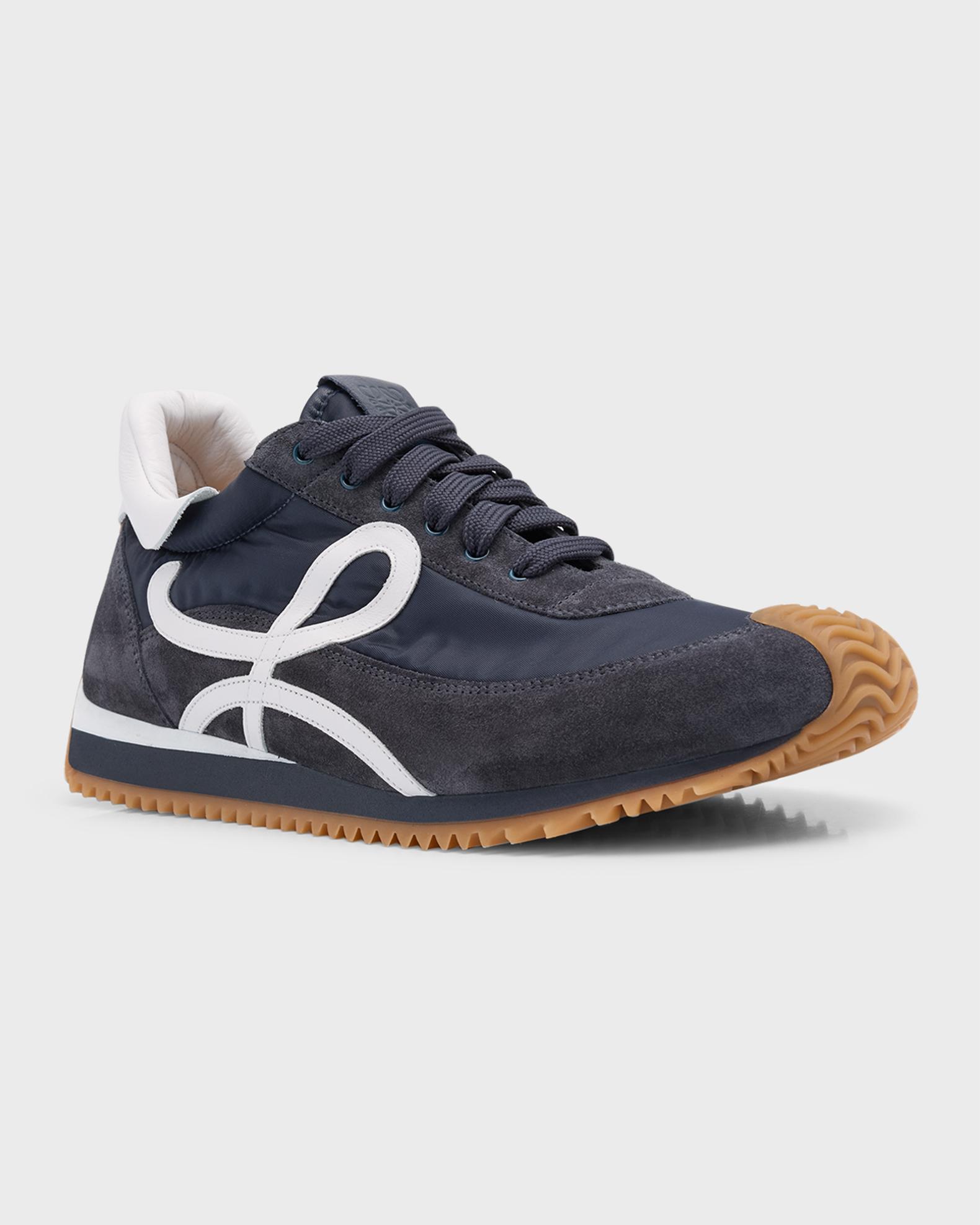 未使用 Loewe Flow Runner スニーカー 24cm Men's Flow Runner 2.0 Nylon and Suede Sneakers | Neiman Marcus
