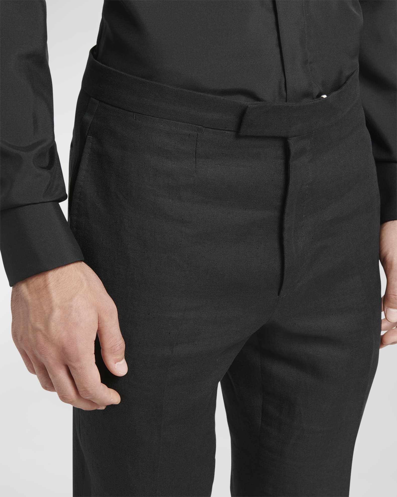 ZEGNA Men's Shawl-Collar Linen Tuxedo | Neiman Marcus