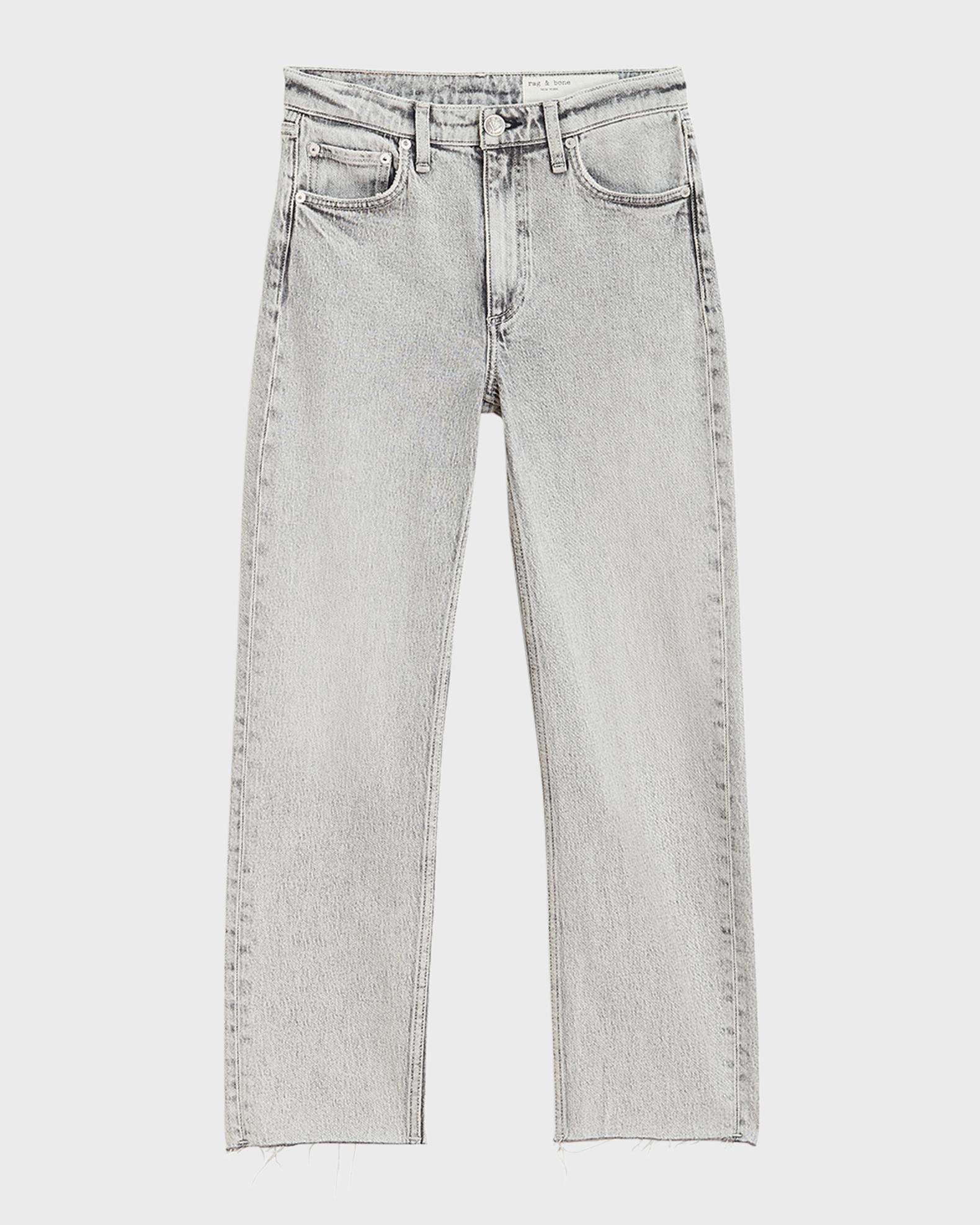 Pantalon Droit En Cuir Noir Rag & Bone – Modèle Harlow, Taille 31 (neuf Sans étiquettes)