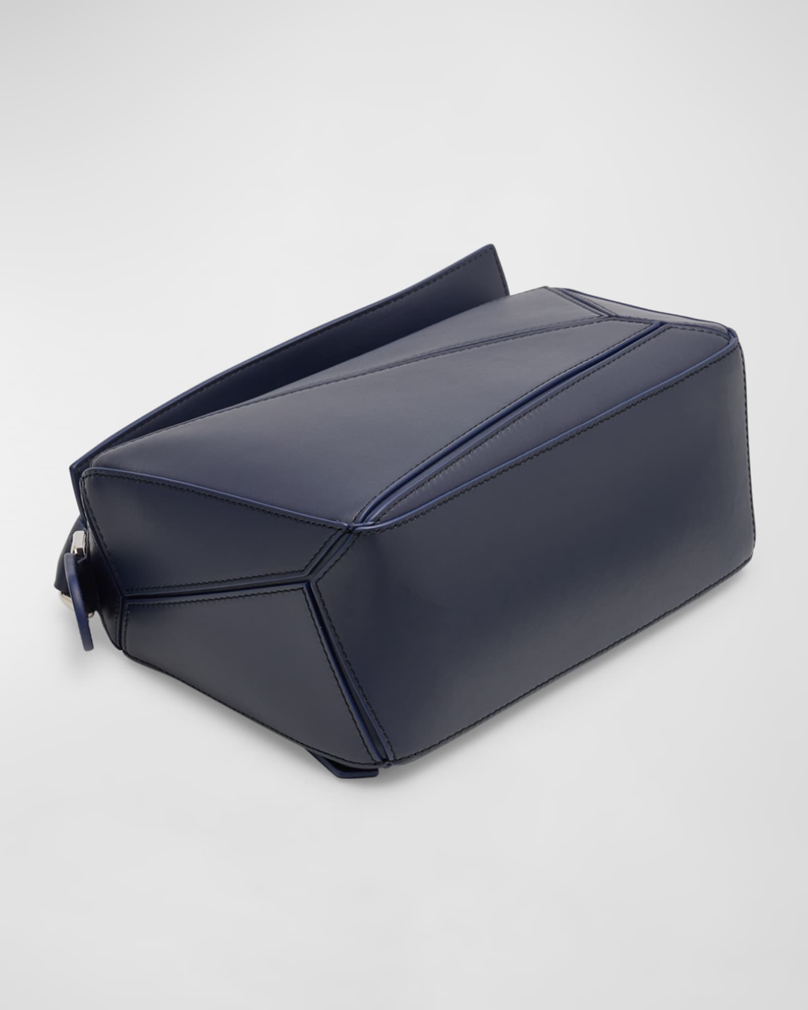 Loewe Small Puzzle Leather Top Handle Bag Neiman Marcus