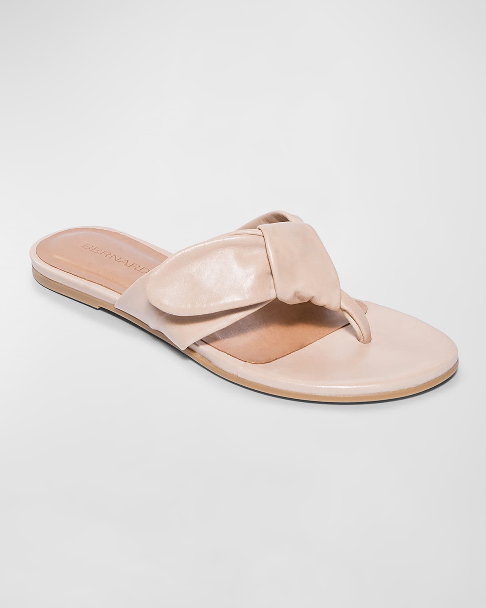 cc thong sandal 40 black calfskin main image 0