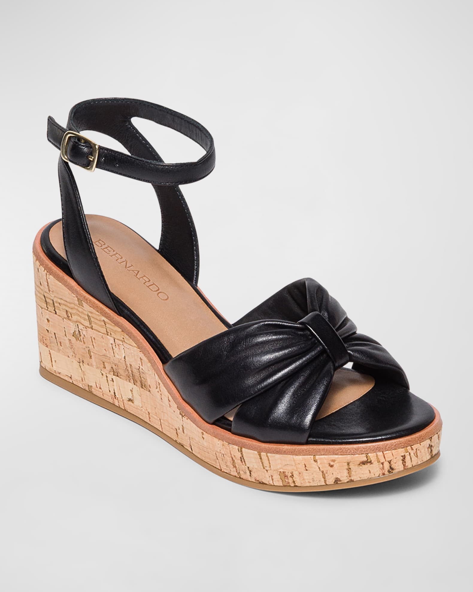 Bernardo wedge sandals sale