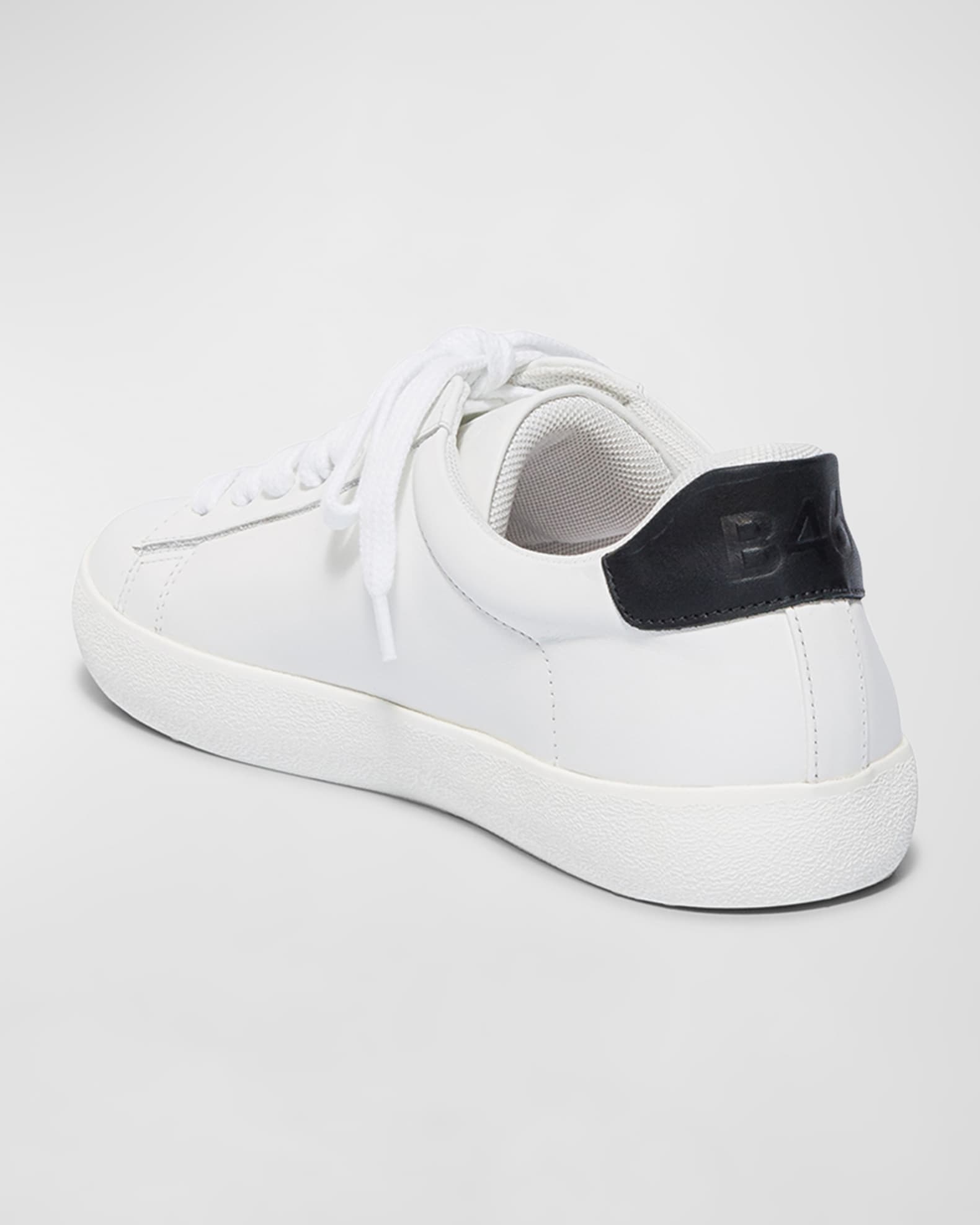 Bernardo Mixed Leather Low Top Sneakers Neiman Marcus