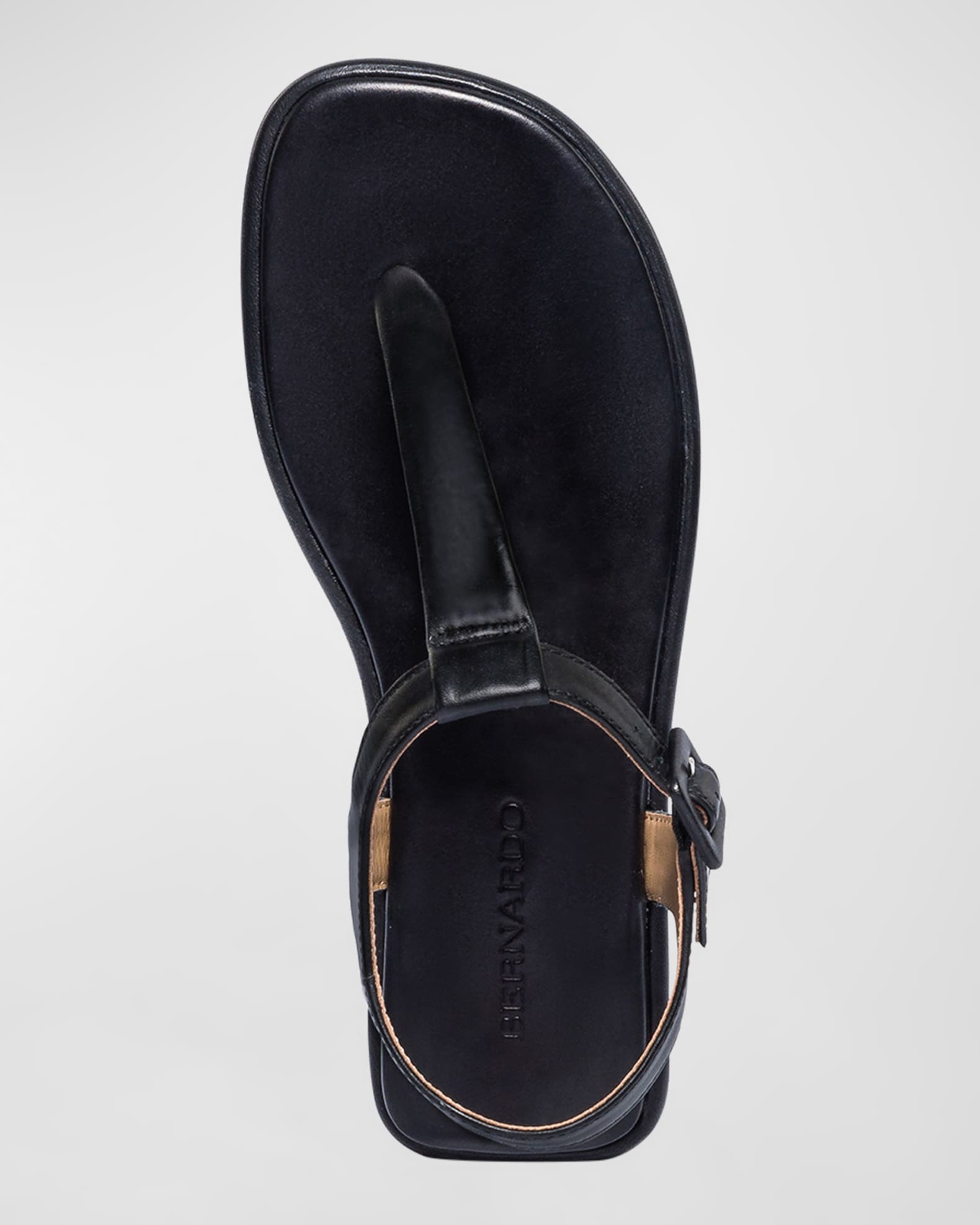 GG FLAT THONG SANDALS WITH ANKLE STRAP IN RED LAMBSKIN AND FABRIC