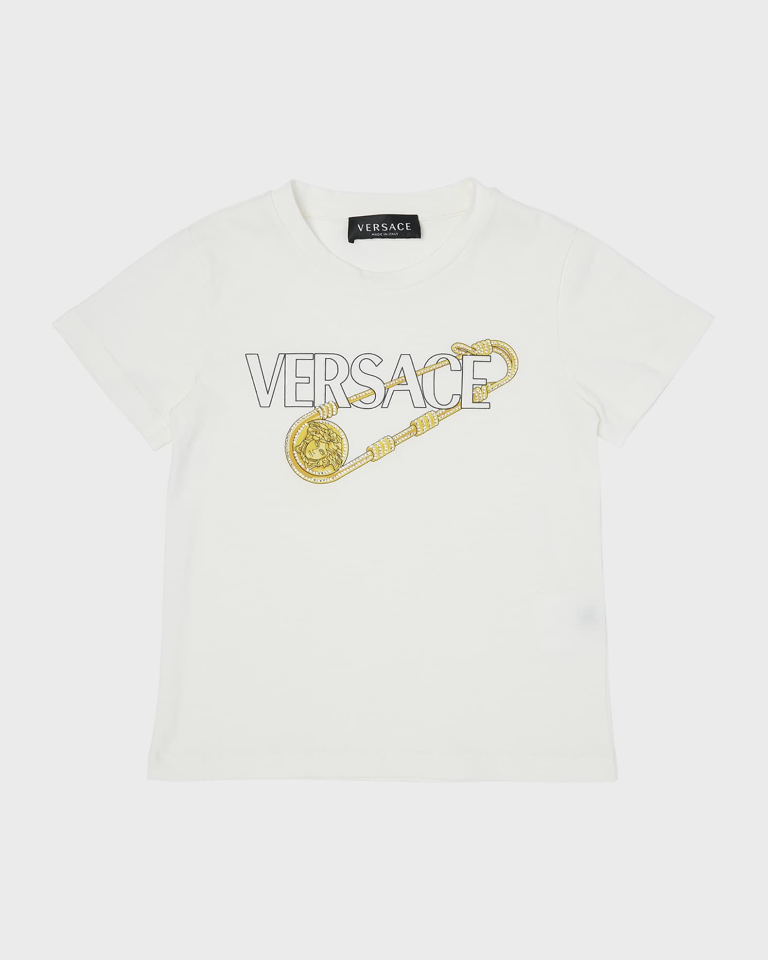 Girl s Logo Pin Print Jersey T Shirt Neiman Marcus