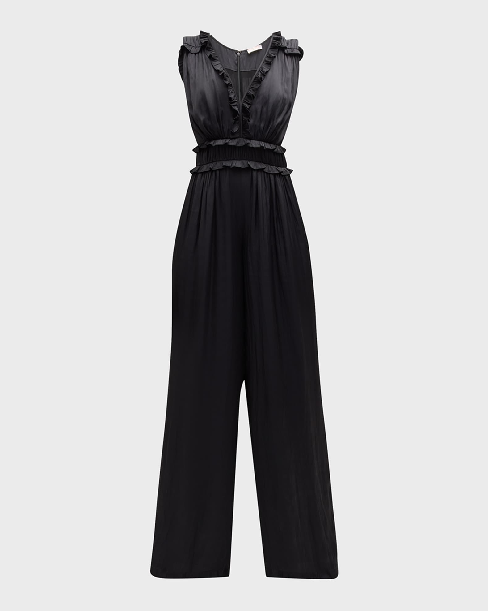 Neiman marcus sale black jumpsuit