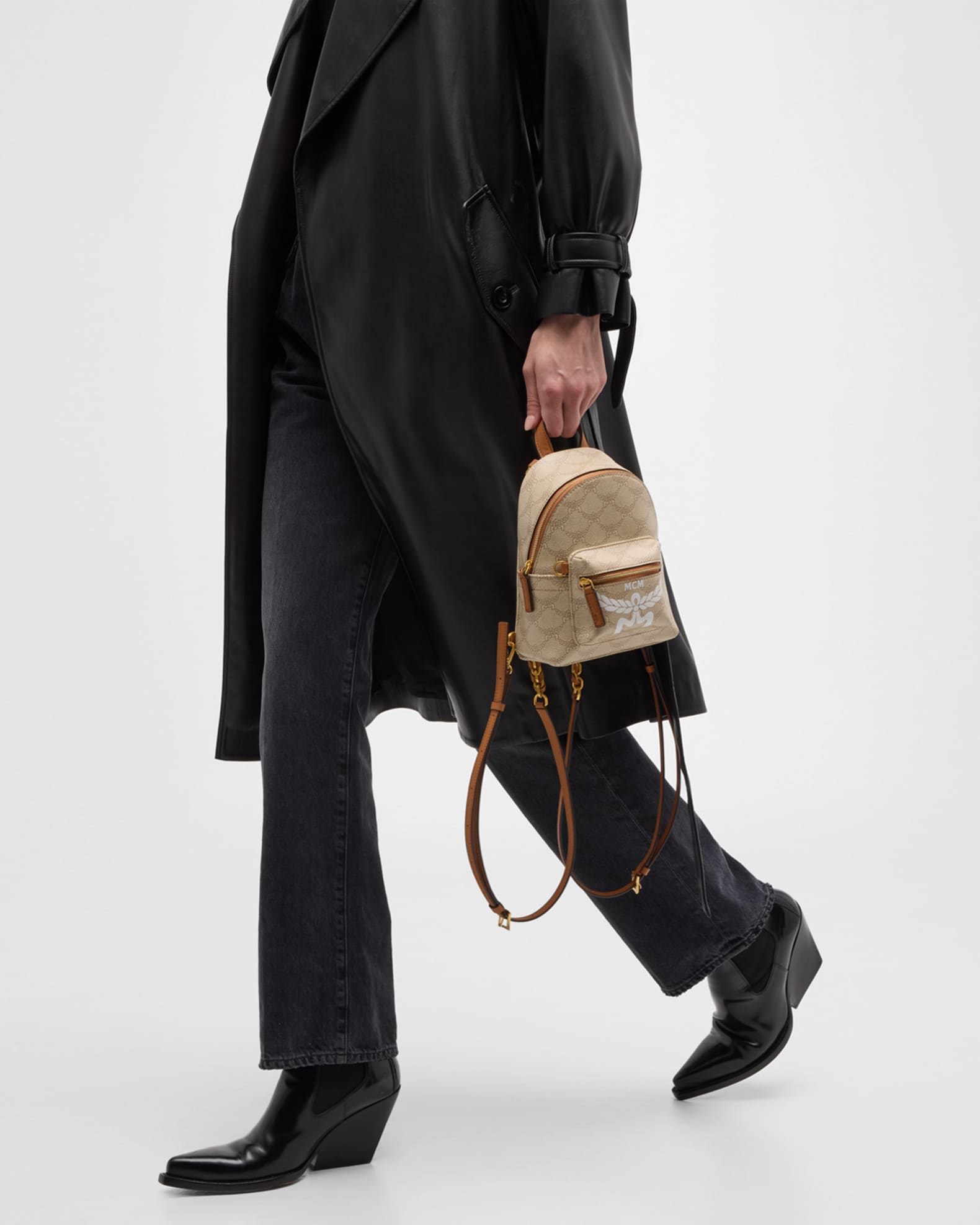 MCM Stark Bebe Boo Backpack