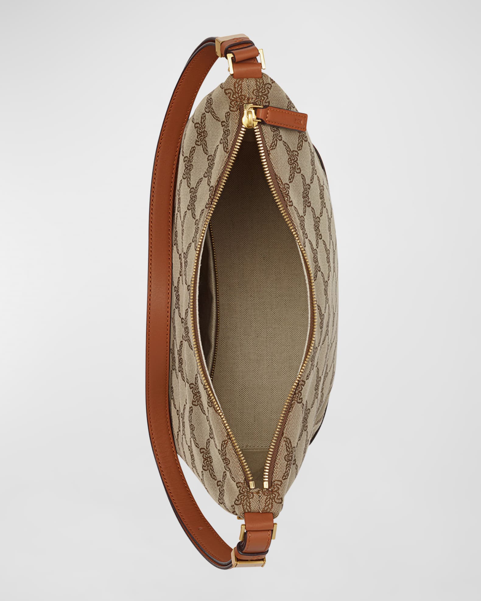 バッグ MCM Hobo Logo Leather One Shoulder Bag Large Aren Hobo in Maxi Monogram Leather Black | MCM ®US