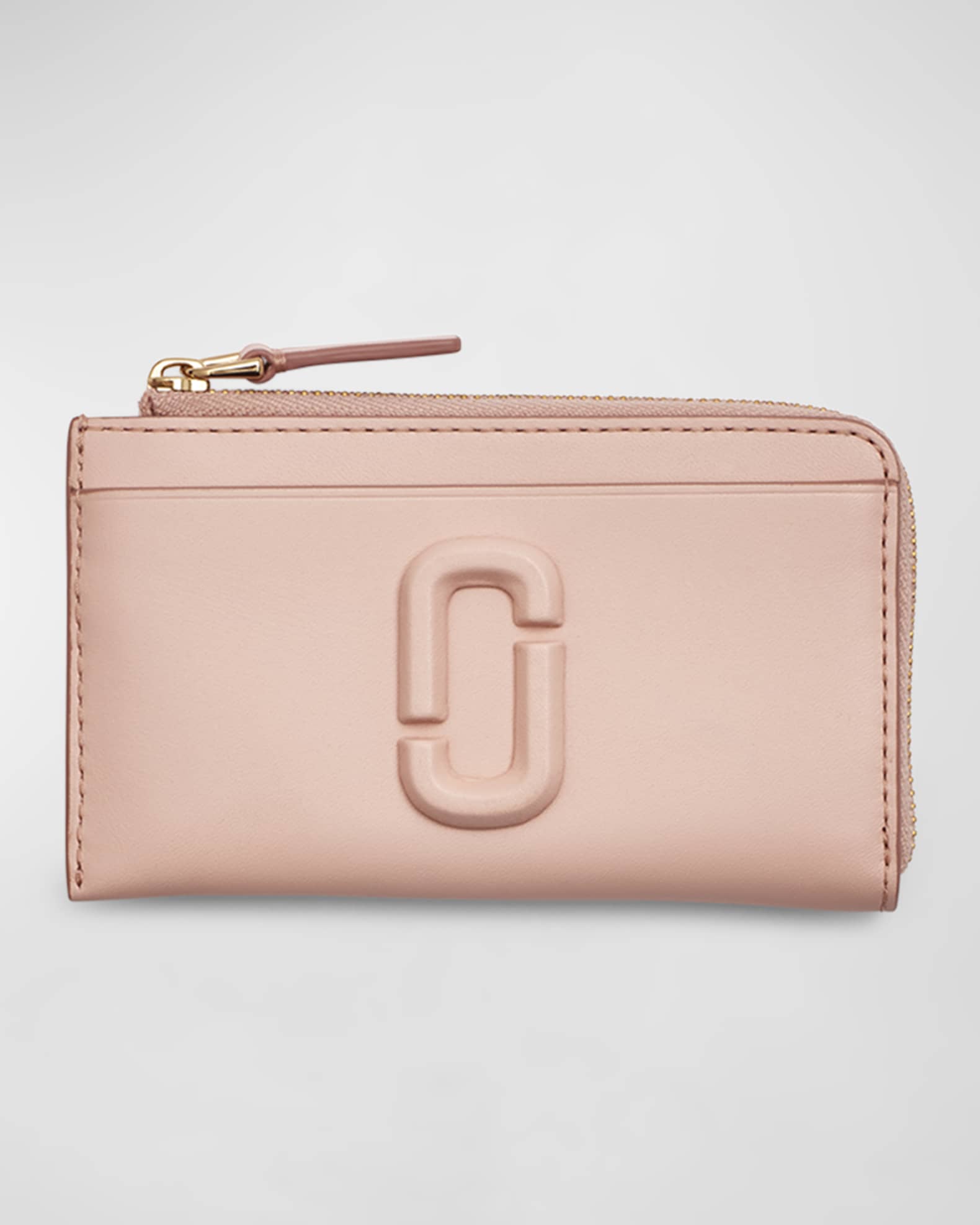 Marc Jacobs The Leather J Marc Top Zip Multi Wallet